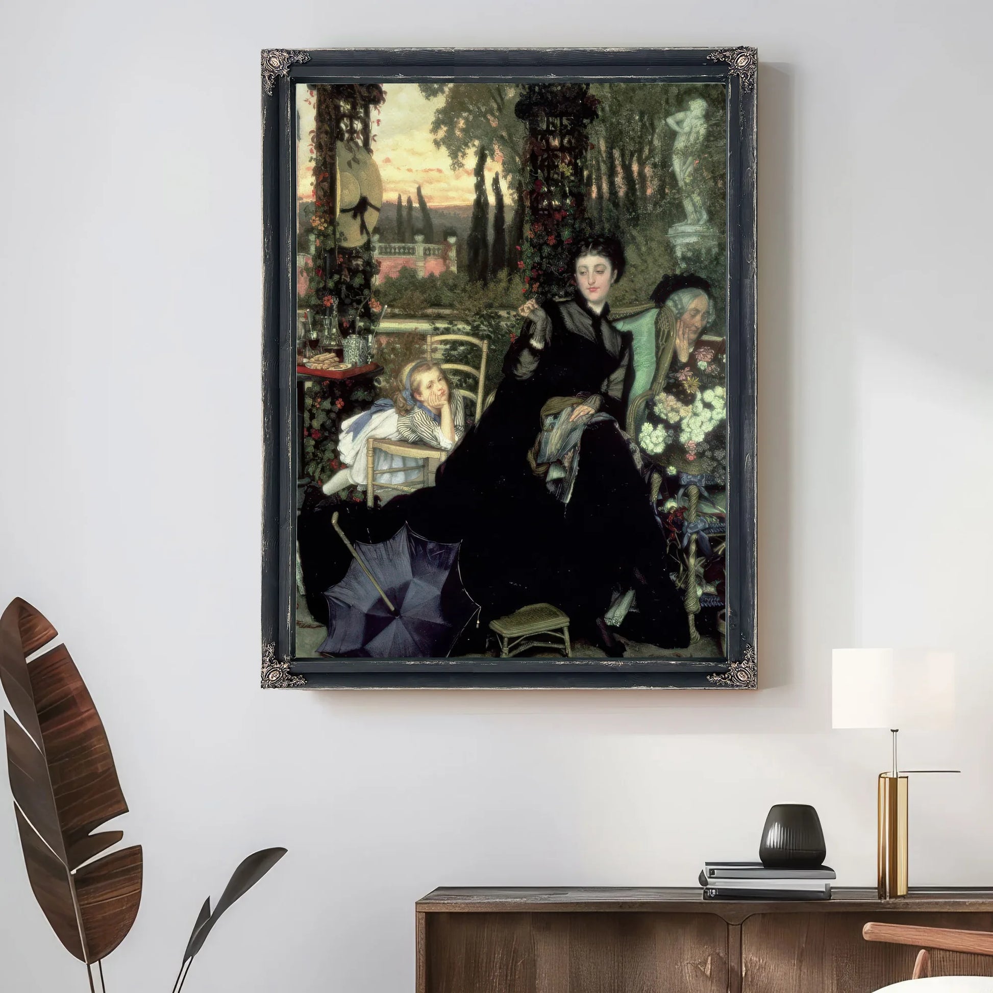 The Widow By James Tissot Fine Art Print