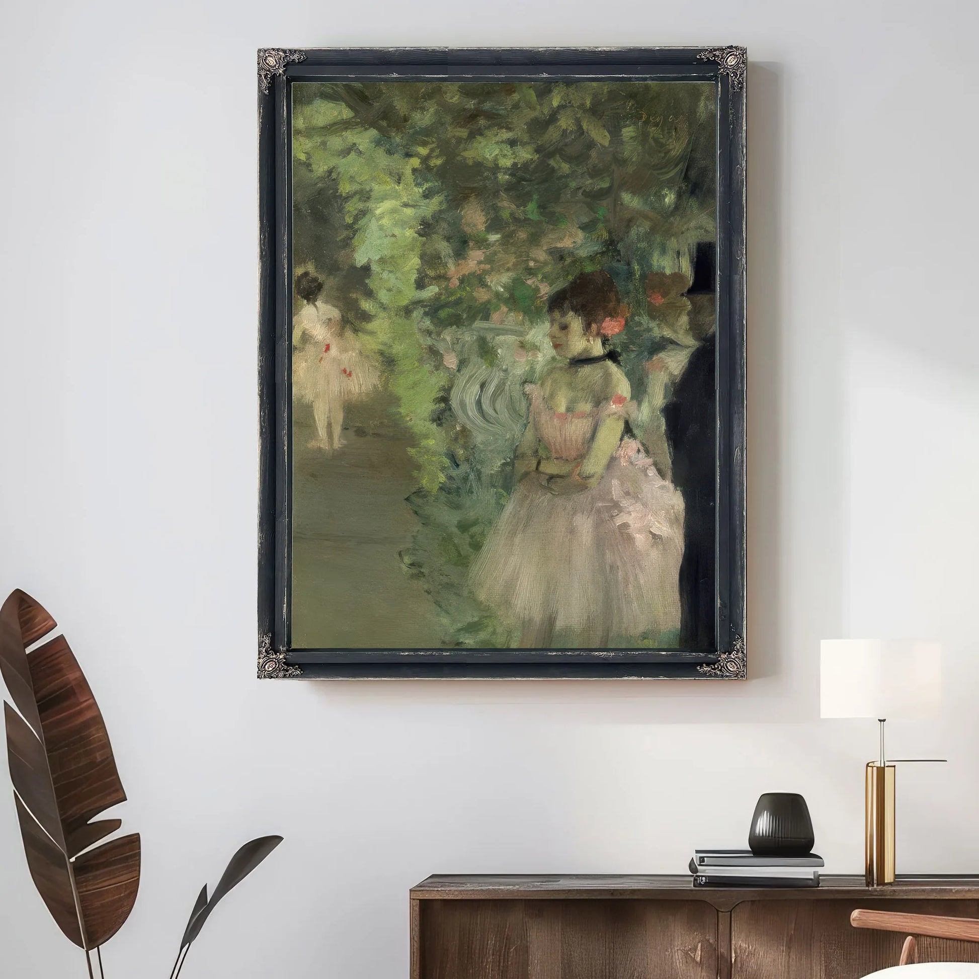 Dancers Backstage By Edgar Degas Fine Art Print