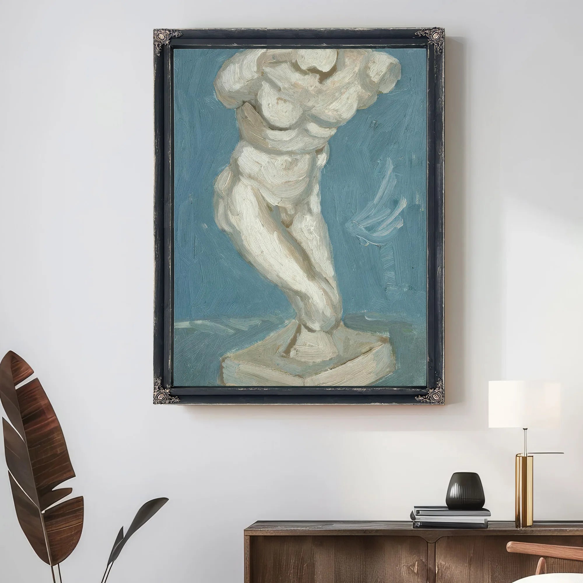 Male Torso By Vincent Van Gogh Fine Art Print