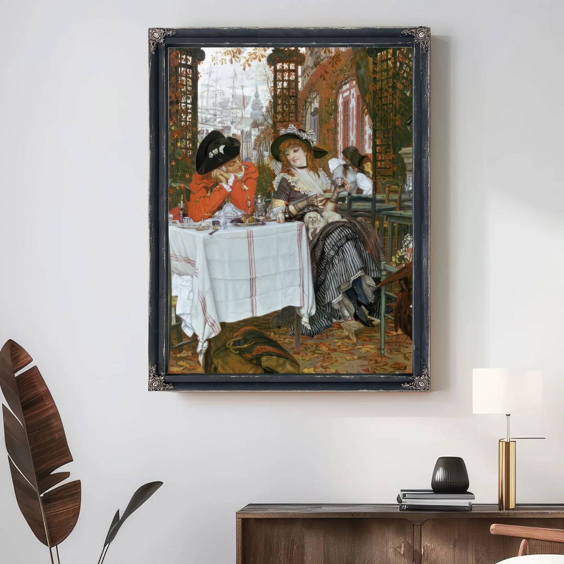 A Luncheon (Un Dejeuner) By James Tissot Fine Art Print