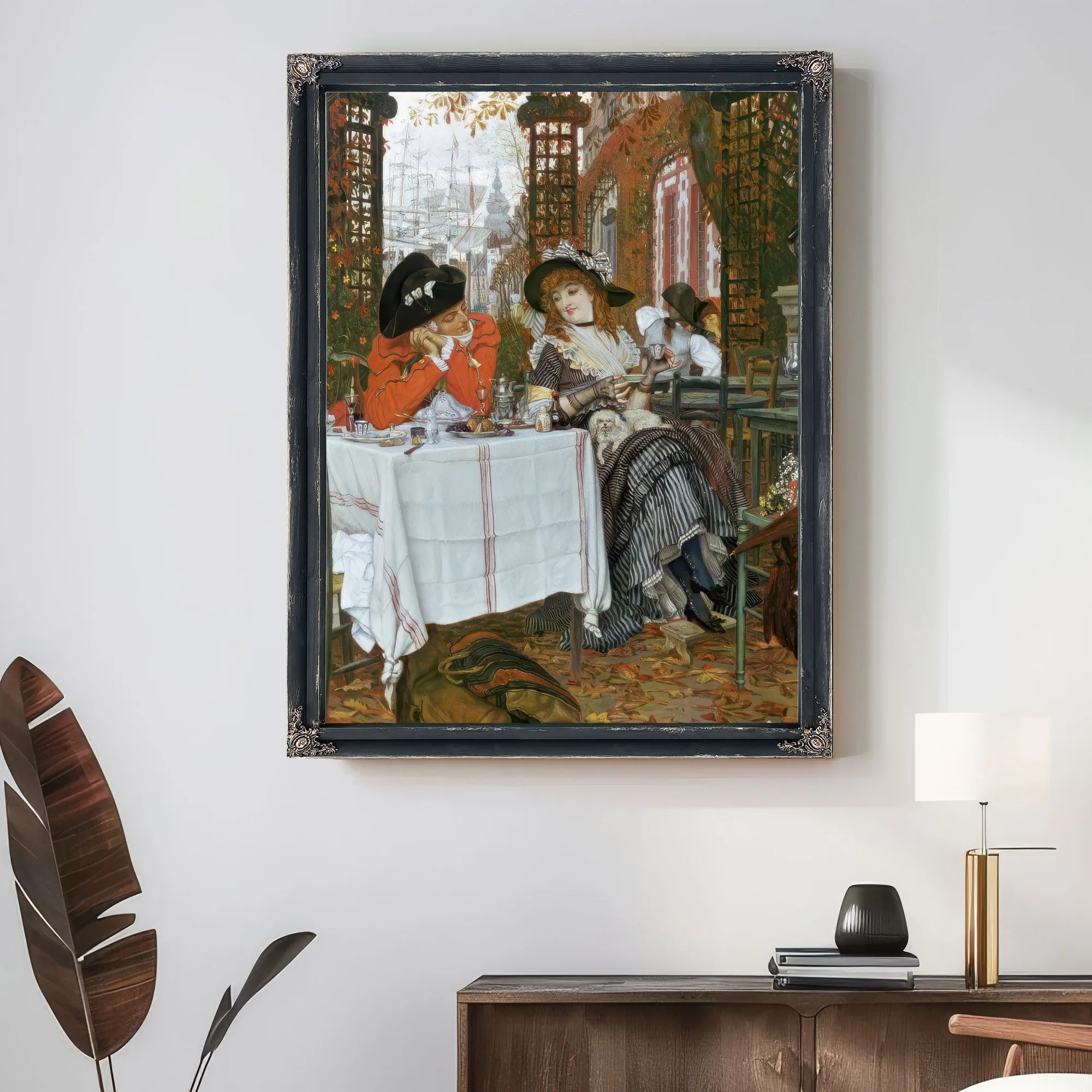 A Luncheon (Un Dejeuner) By James Tissot Fine Art Print