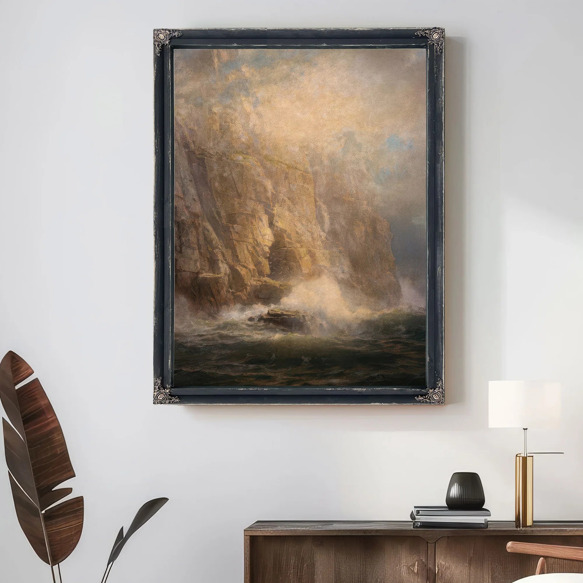 Lands End, Cornwall By William Trost Richards Fine Art Print