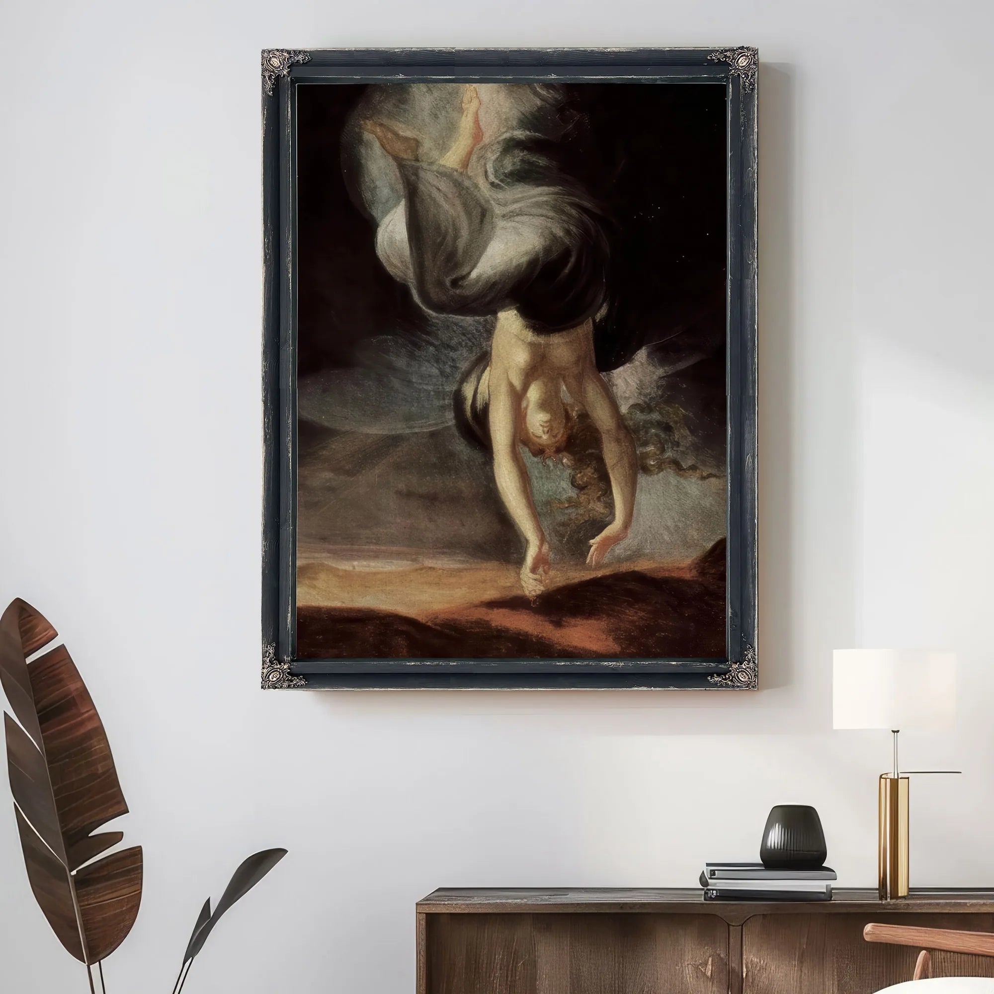 The Fairy Queen Titania Finds The Magic Ring On The Beach By Henry Fuseli Fine Art Print