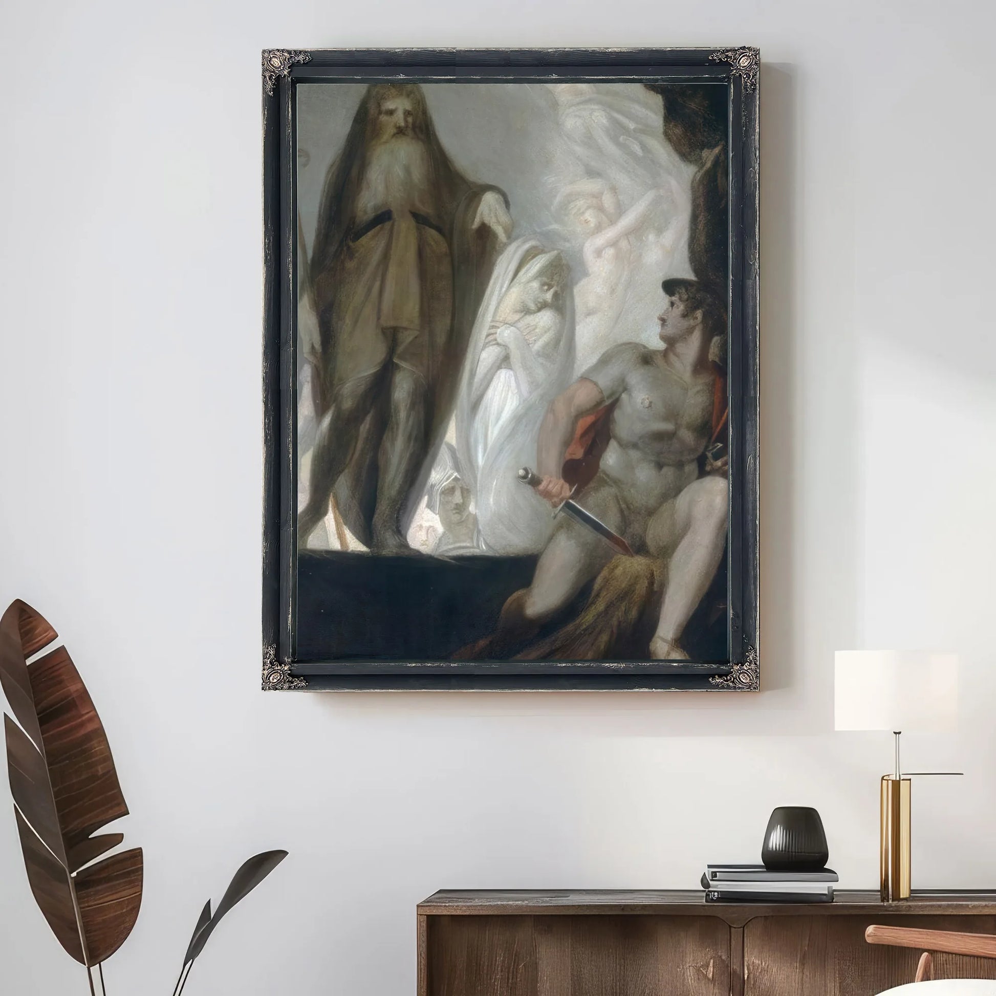 Teiresias Foretells The Future To Odysseus 1 By Henry Fuseli Fine Art Print