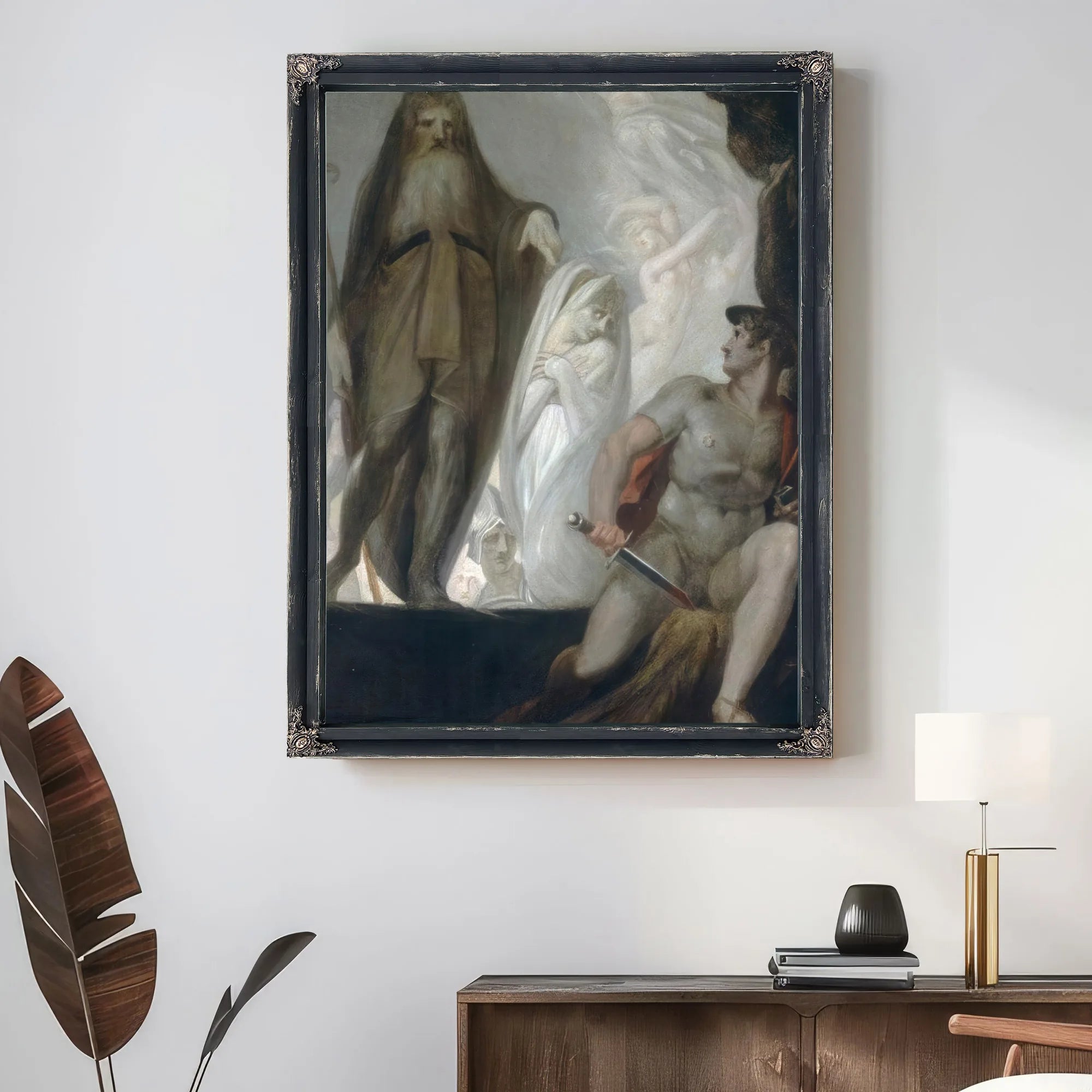 Teiresias Foretells The Future To Odysseus 1 By Henry Fuseli Fine Art Print