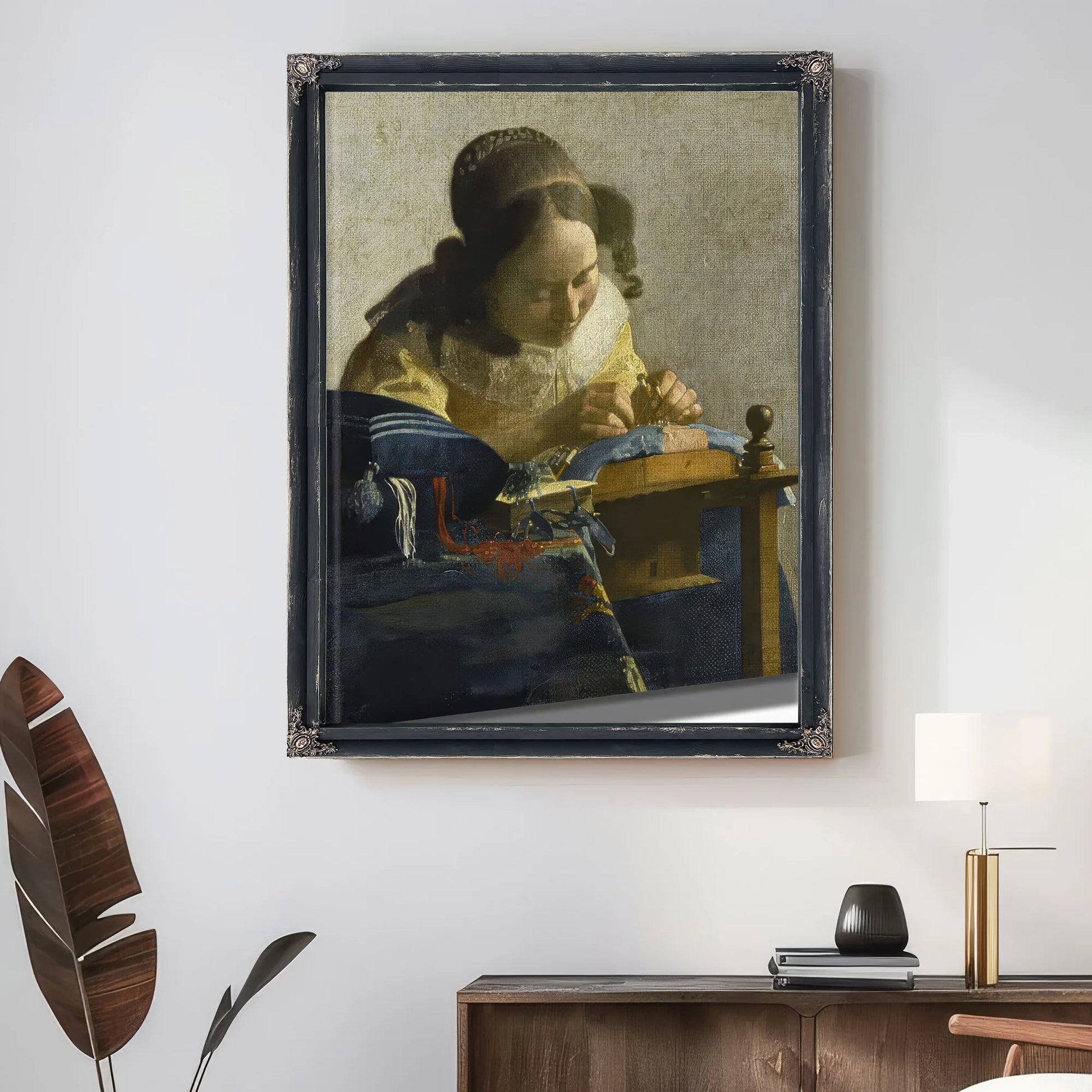 La Dentelliere By Johannes Vermeer Fine Art Print
