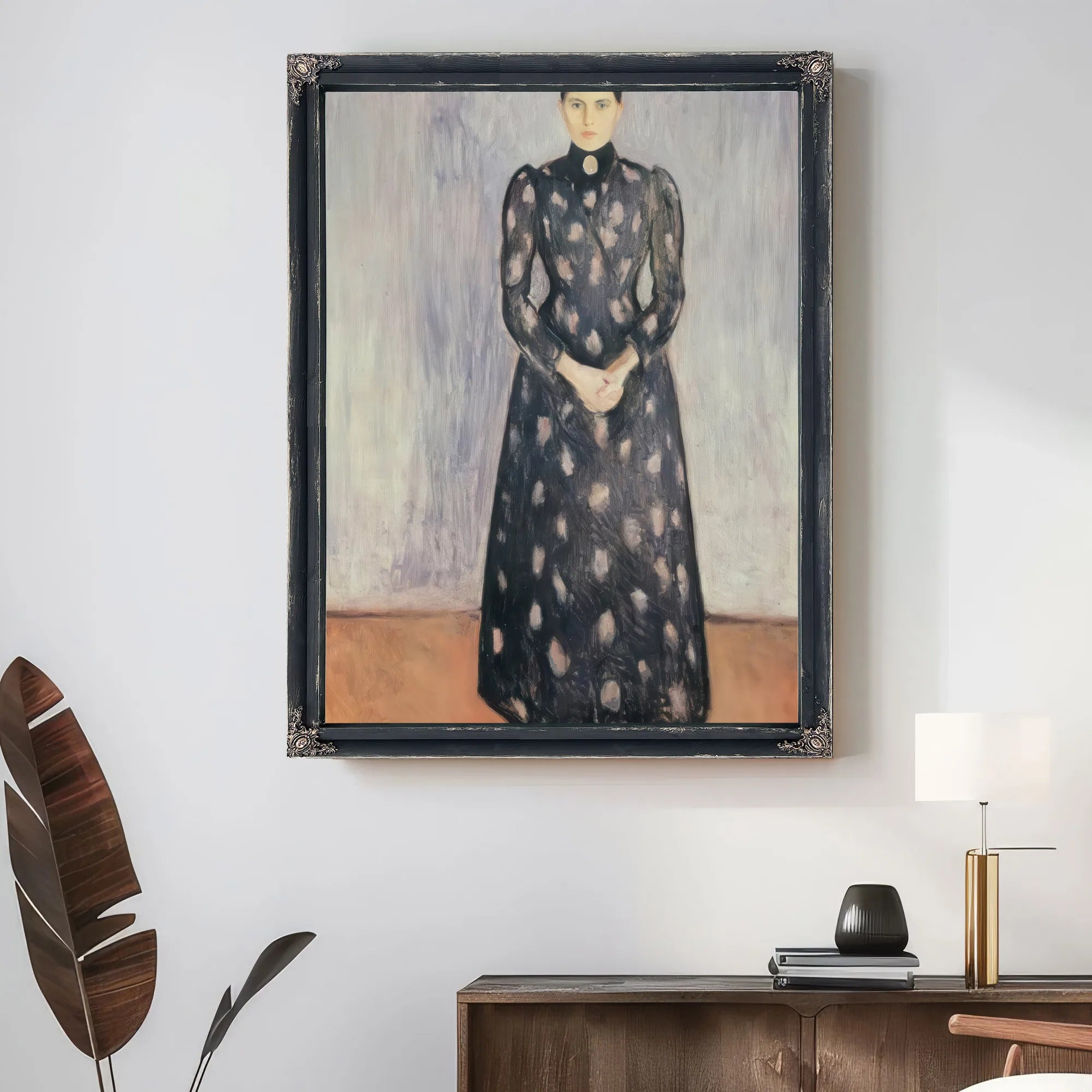 Sister Inger 1892 By Edvard Munch Fine Art Print