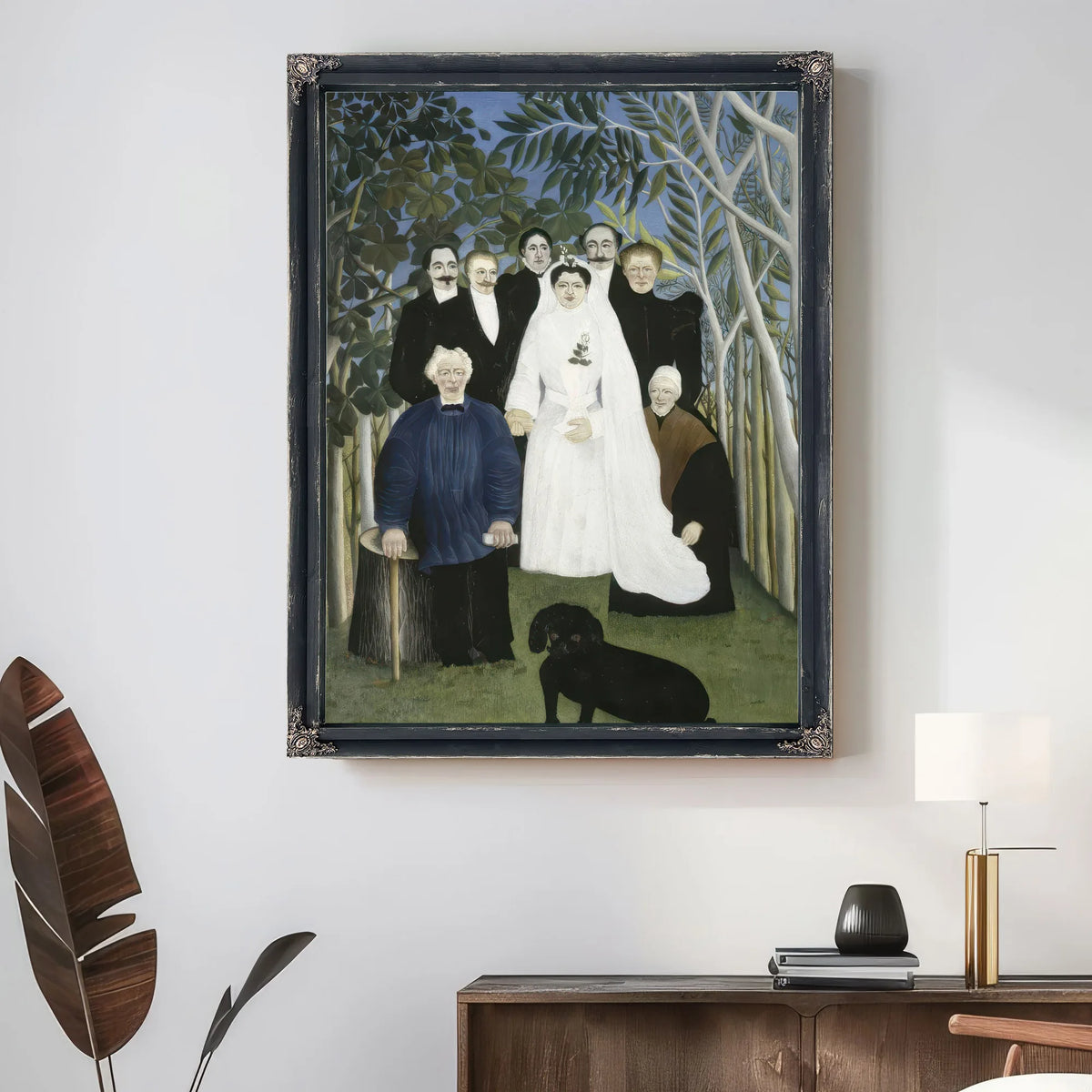 The Wedding Party By Henri Julien Felix Rousseau