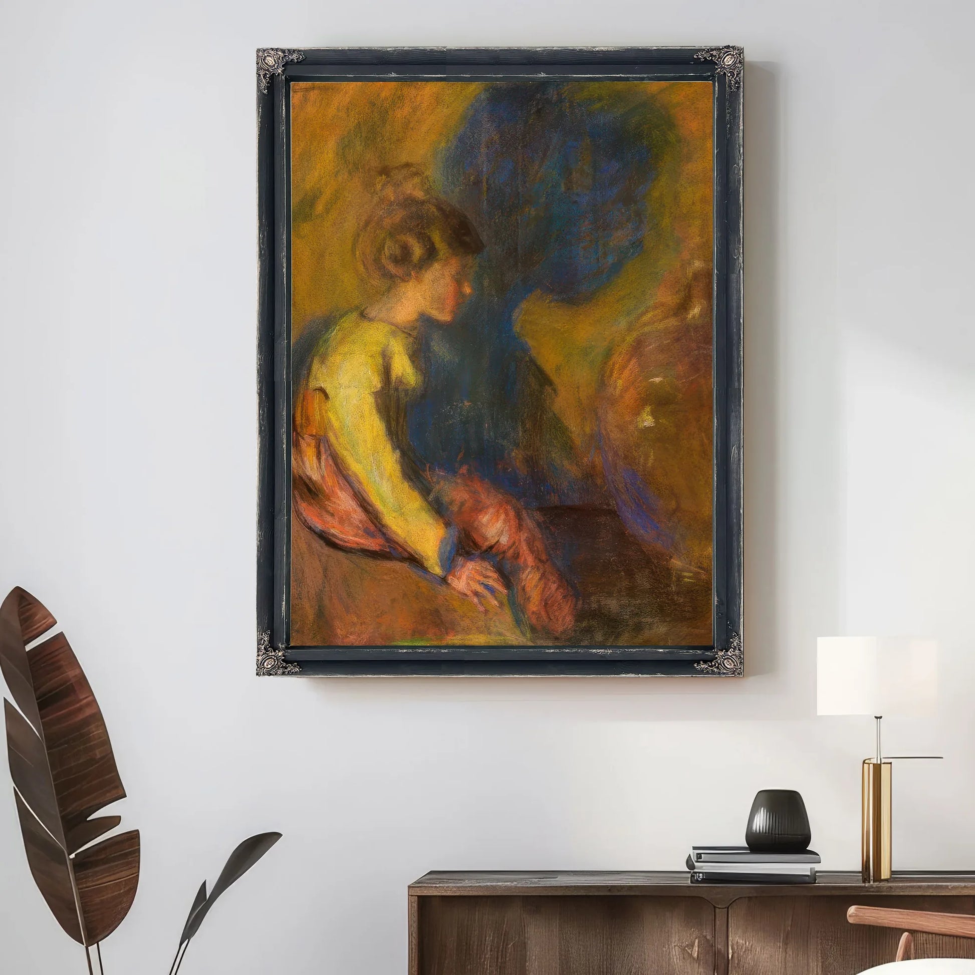 The Shadow By Alice Pike Barney Fine Art Print