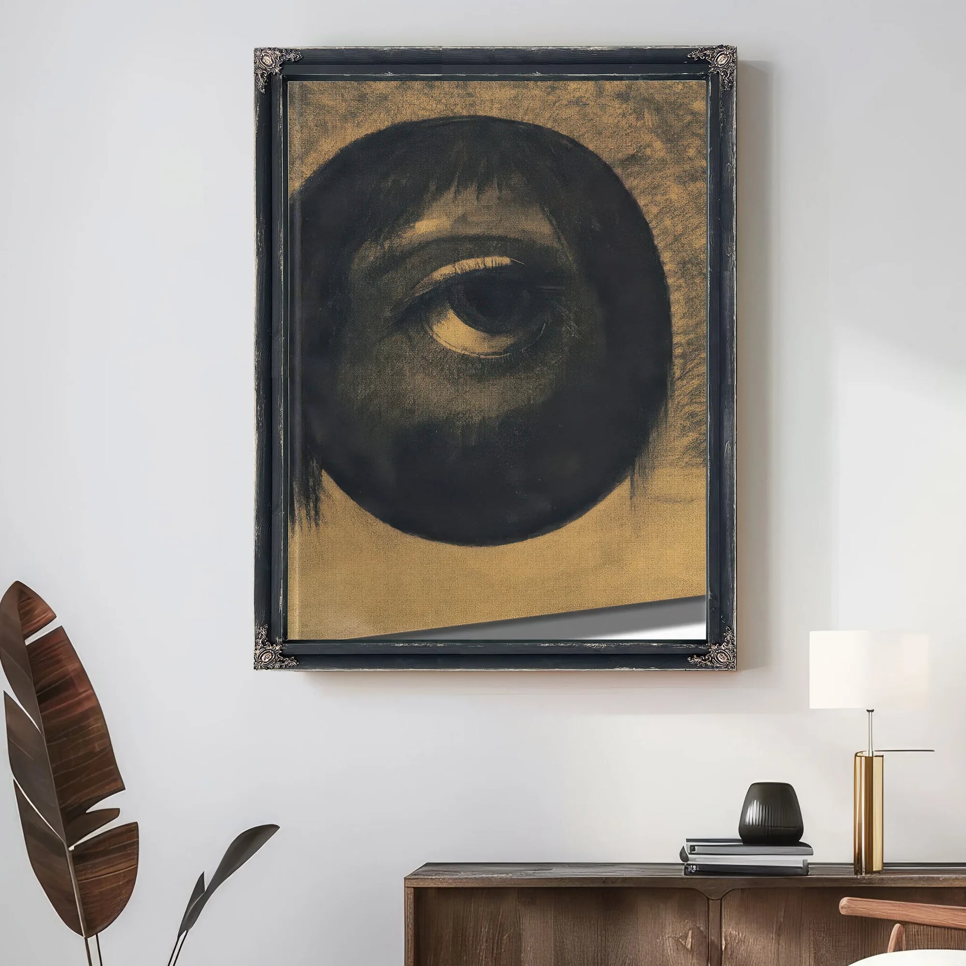 The Eye (Vision) By Odilon Redon Fine Art Print