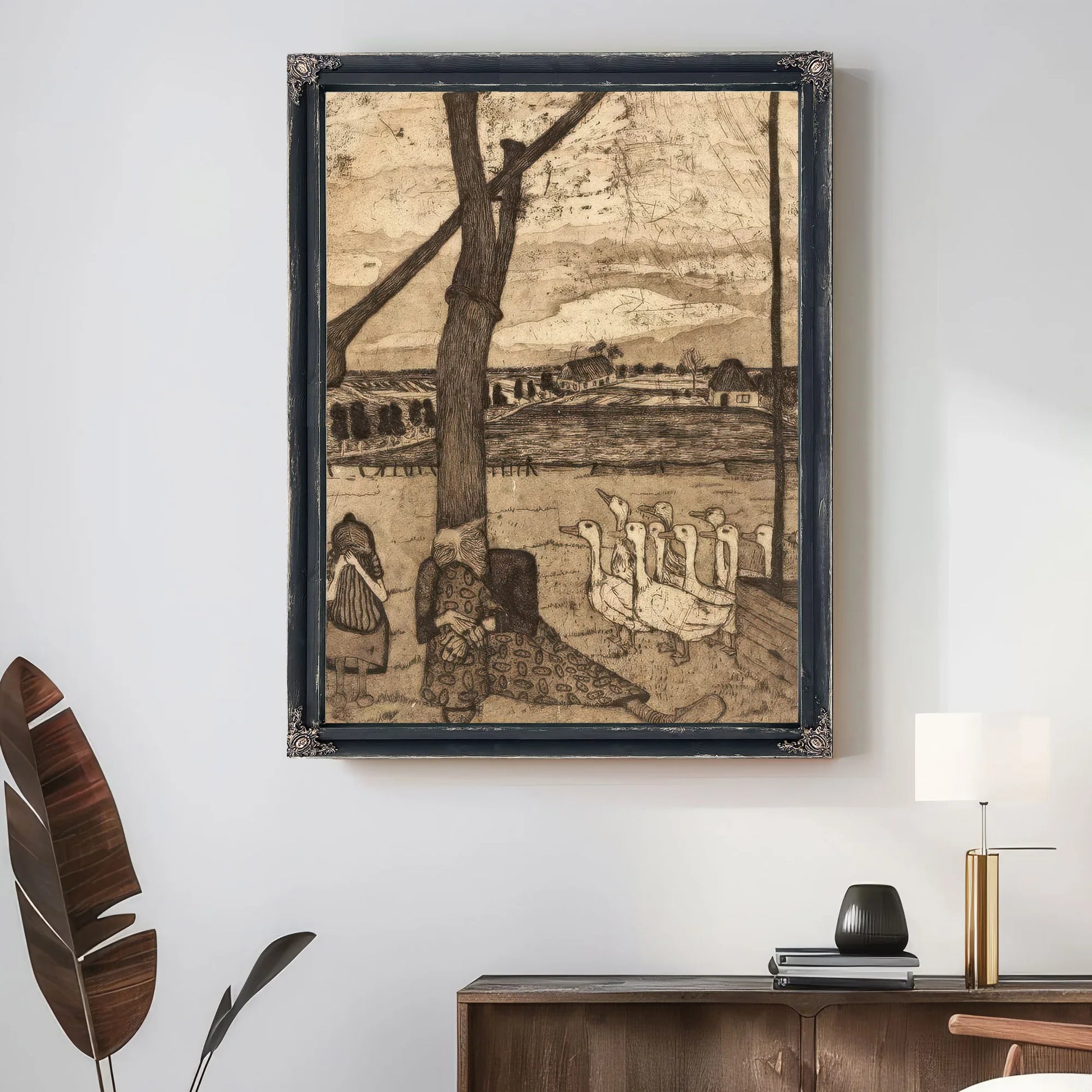 The Goose Girl By Paula Modersohn Becker Fine Art Print