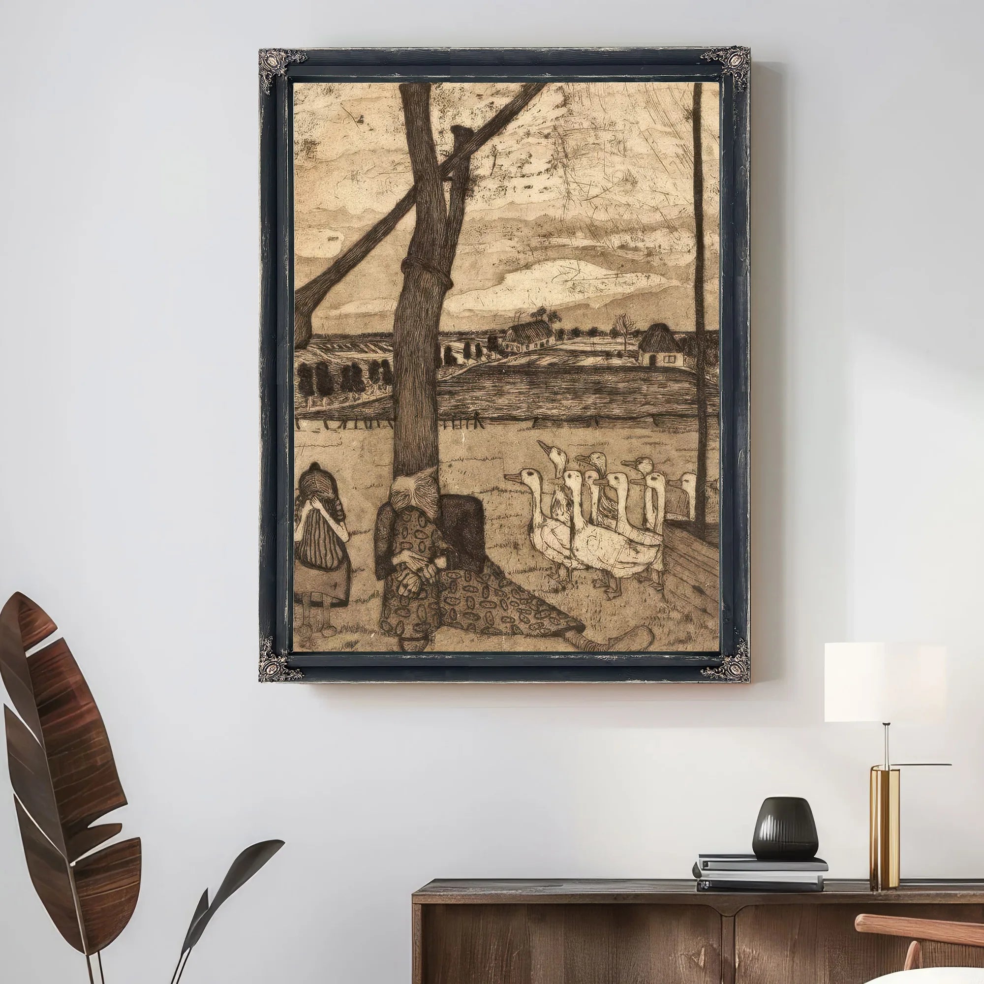 The Goose Girl By Paula Modersohn Becker Fine Art Print