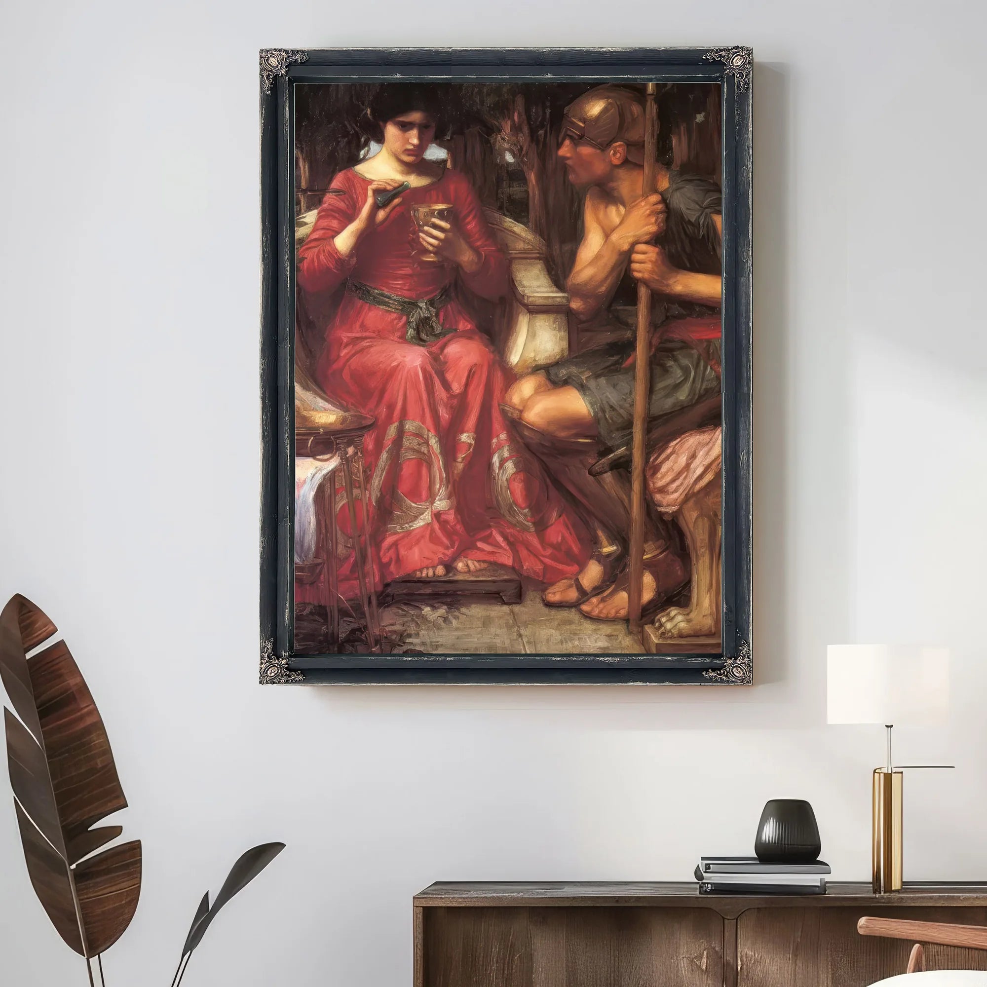 Jason And Medea By John Waterhouse Fine Art Print