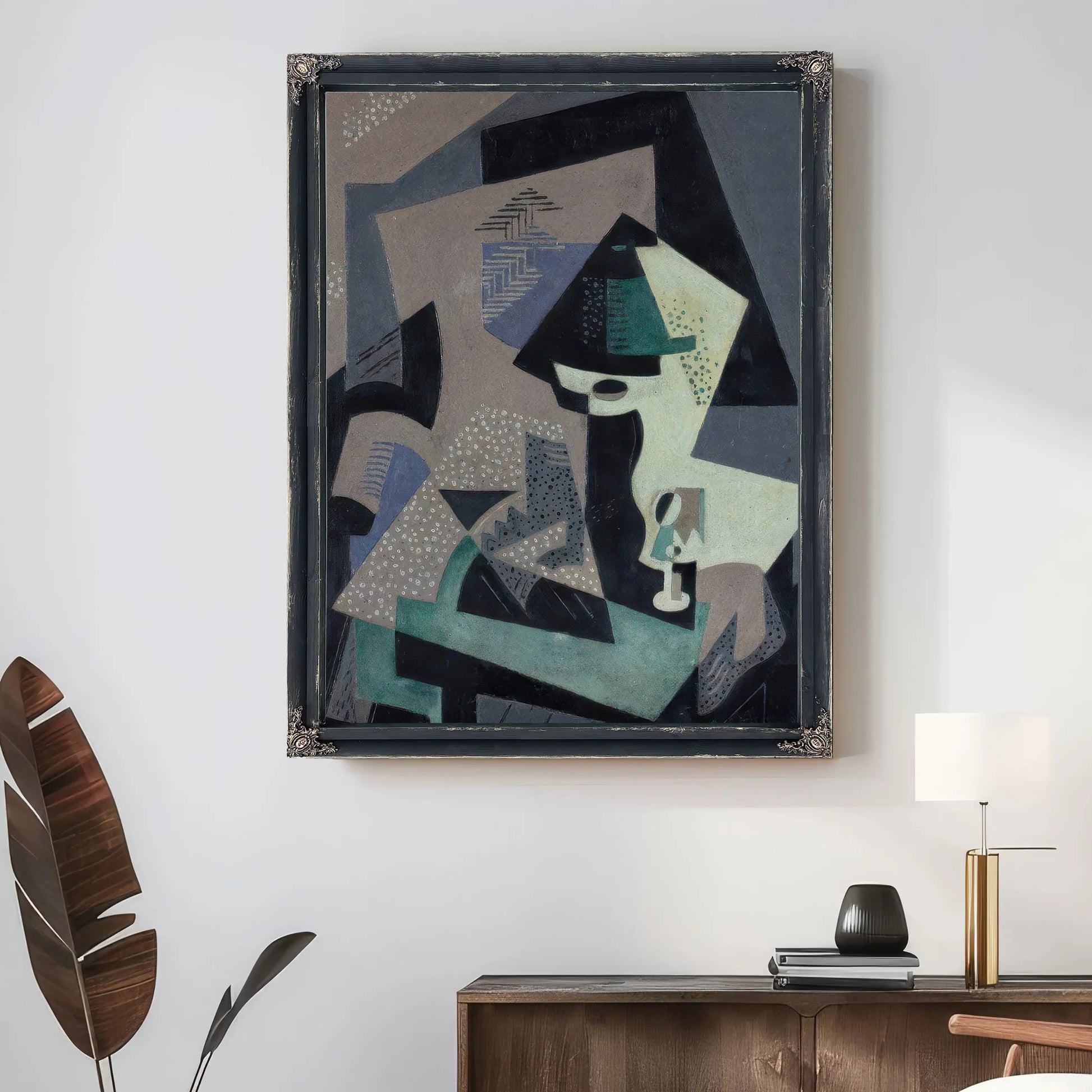 Still Life With Green Lamp 1917 1 By Maria Blanchard Fine Art Print