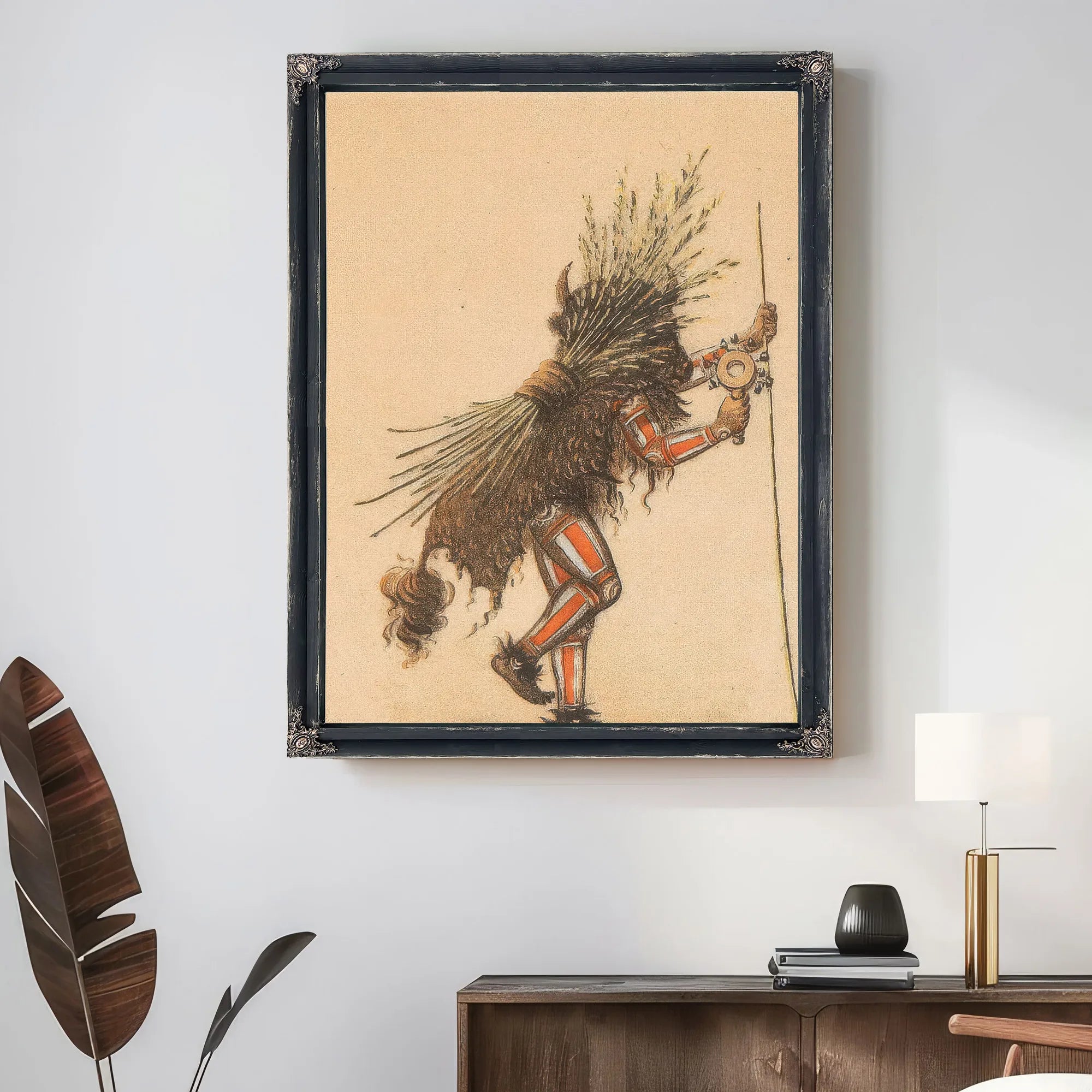 O Kee Pa A Religious Ceremony; And Other Customs Of The Mandans. Philadelphia, B. Lippincott And Co., 1867 By George Catlin Fine Art Print