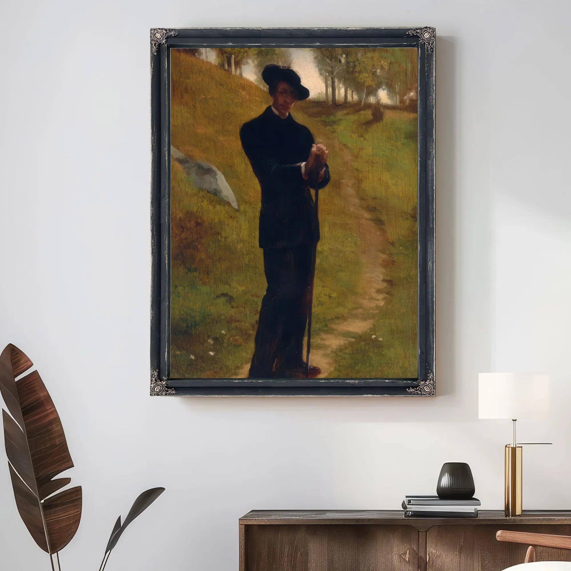 Portrait Of The Painter By John La Farge Fine Art Print