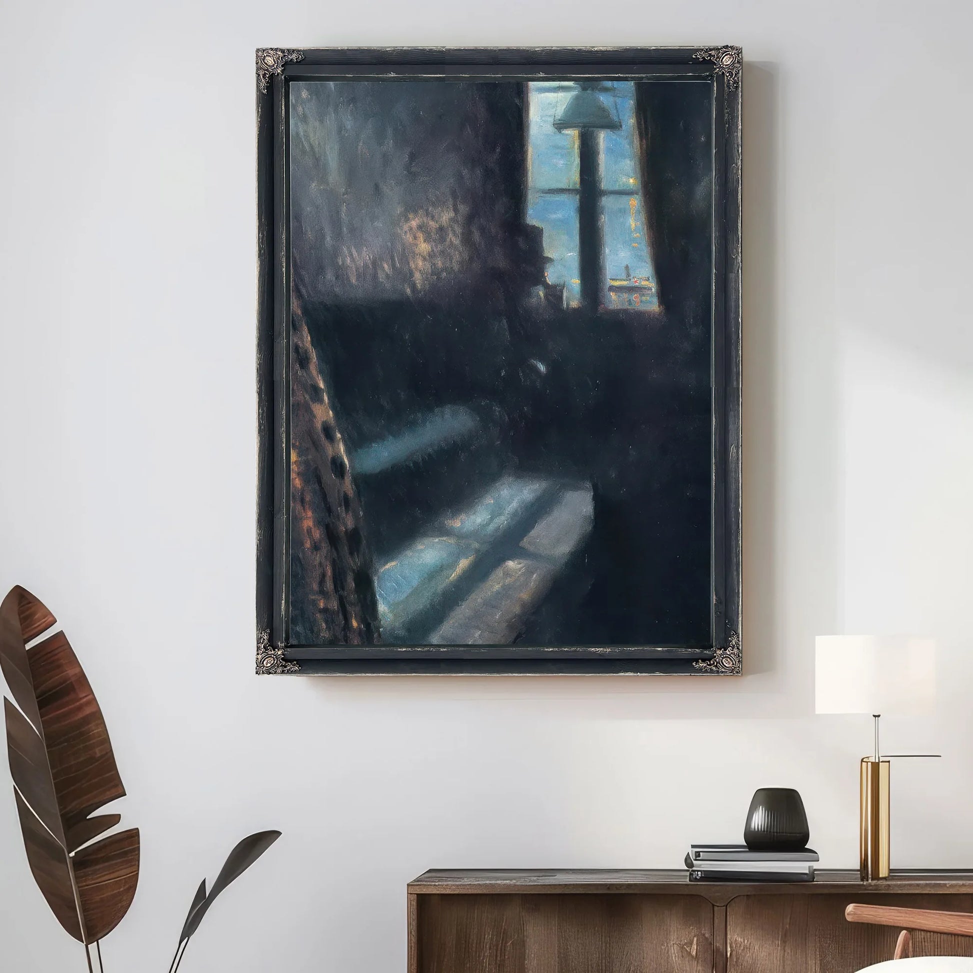 Night In St By Edvard Munch Fine Art Print