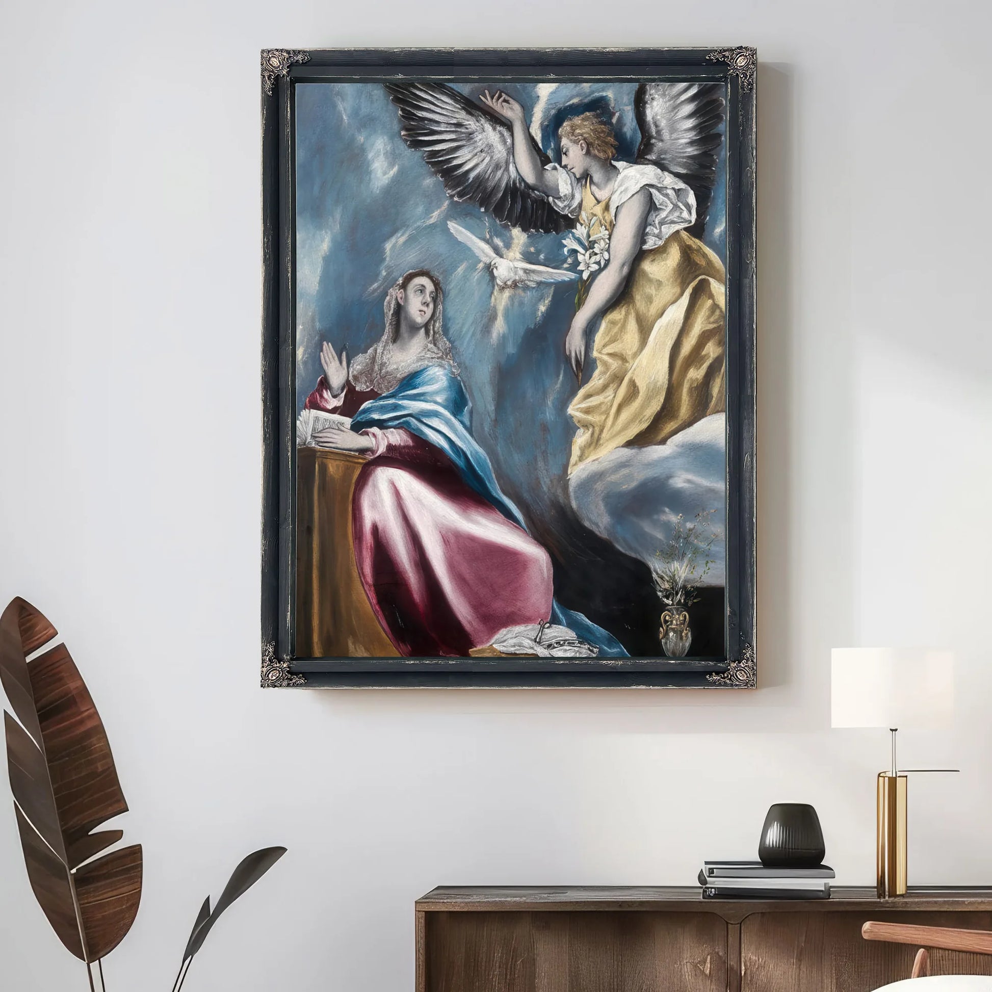 The Annunciation 5 By El Greco Fine Art Print