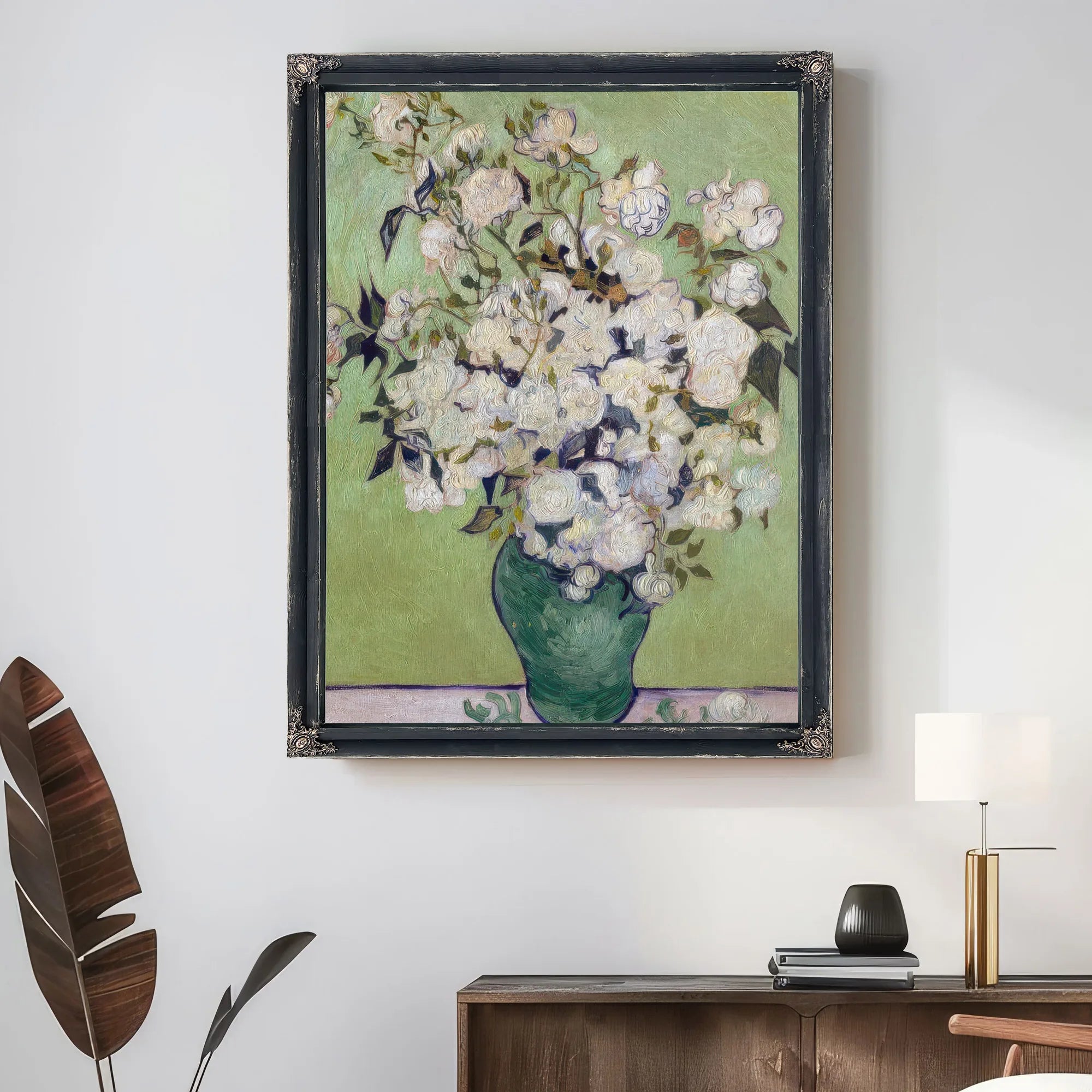 Roses 2 By Vincent Van Gogh Fine Art Print