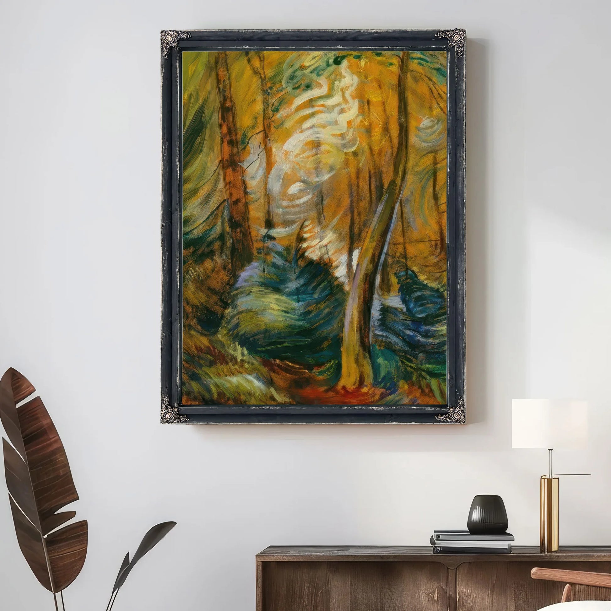 Sunlight In By The By Woods By Emily Carr Fine Art Print