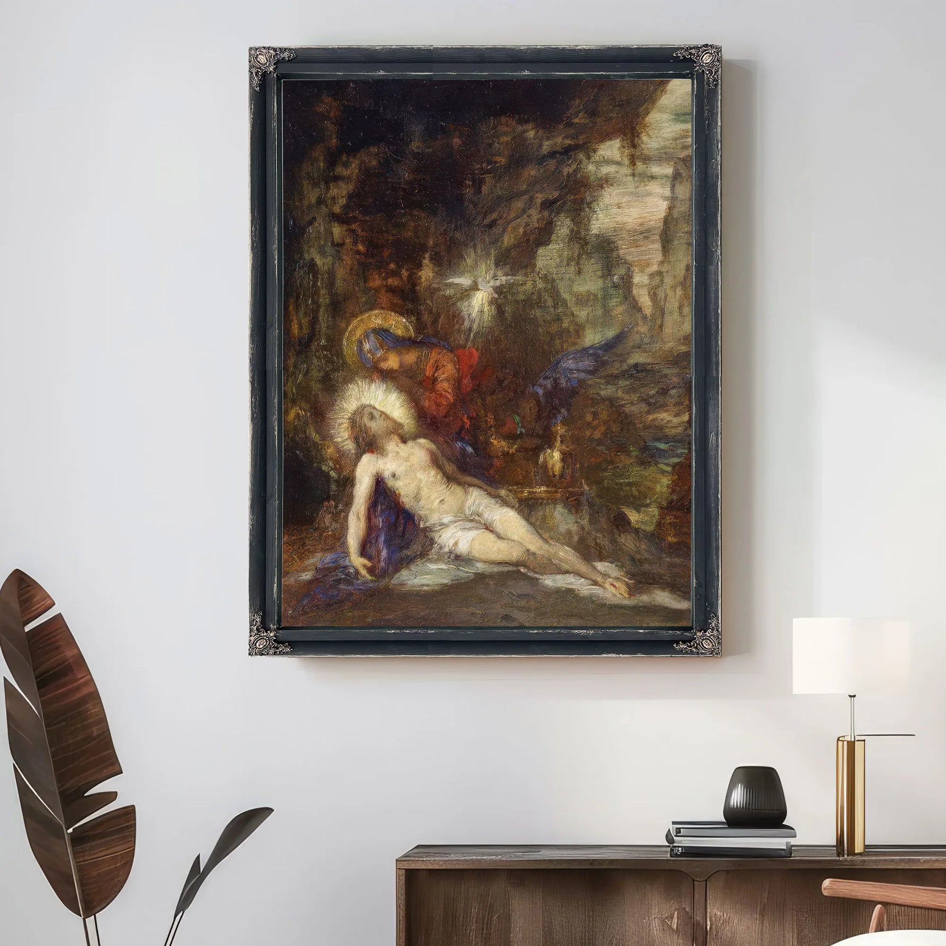 Pieta 1876 By Gustave Moreau Fine Art Print
