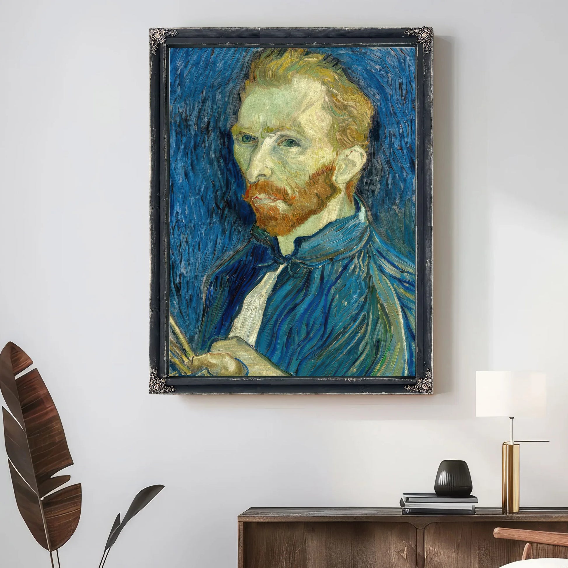 Self Portrait By Vincent Van Gogh Fine Art Print