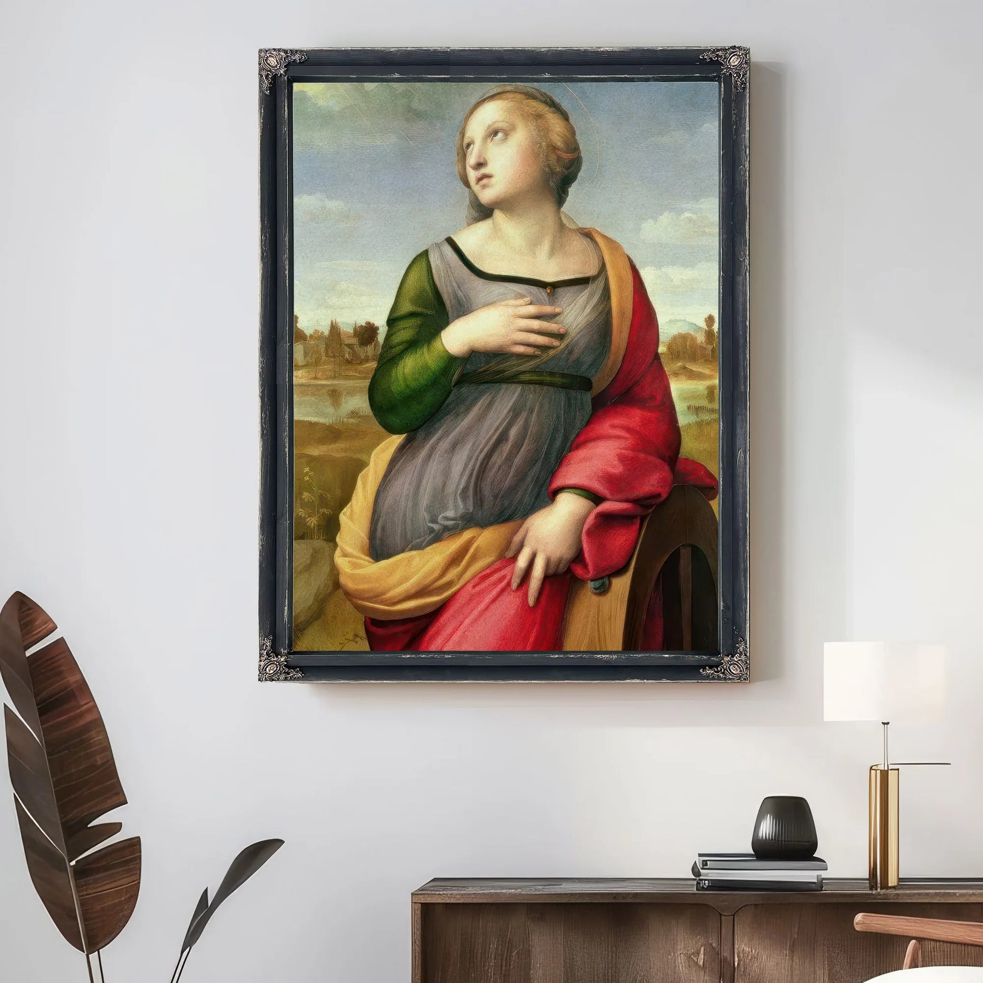 St. Catherine Of Alexandria By Raphael Fine Art Print