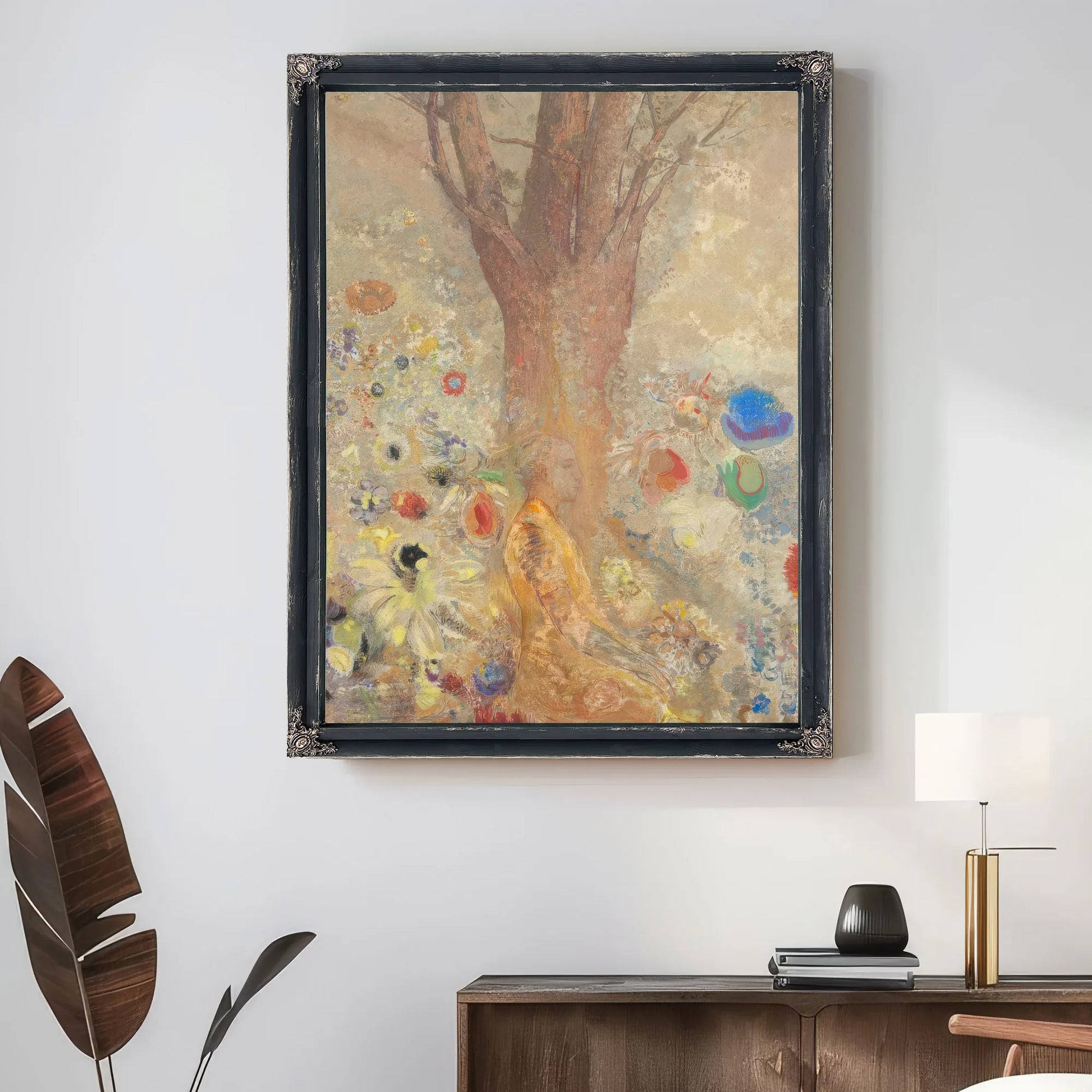 The Buddha 2 By Odilon Redon Fine Art Print