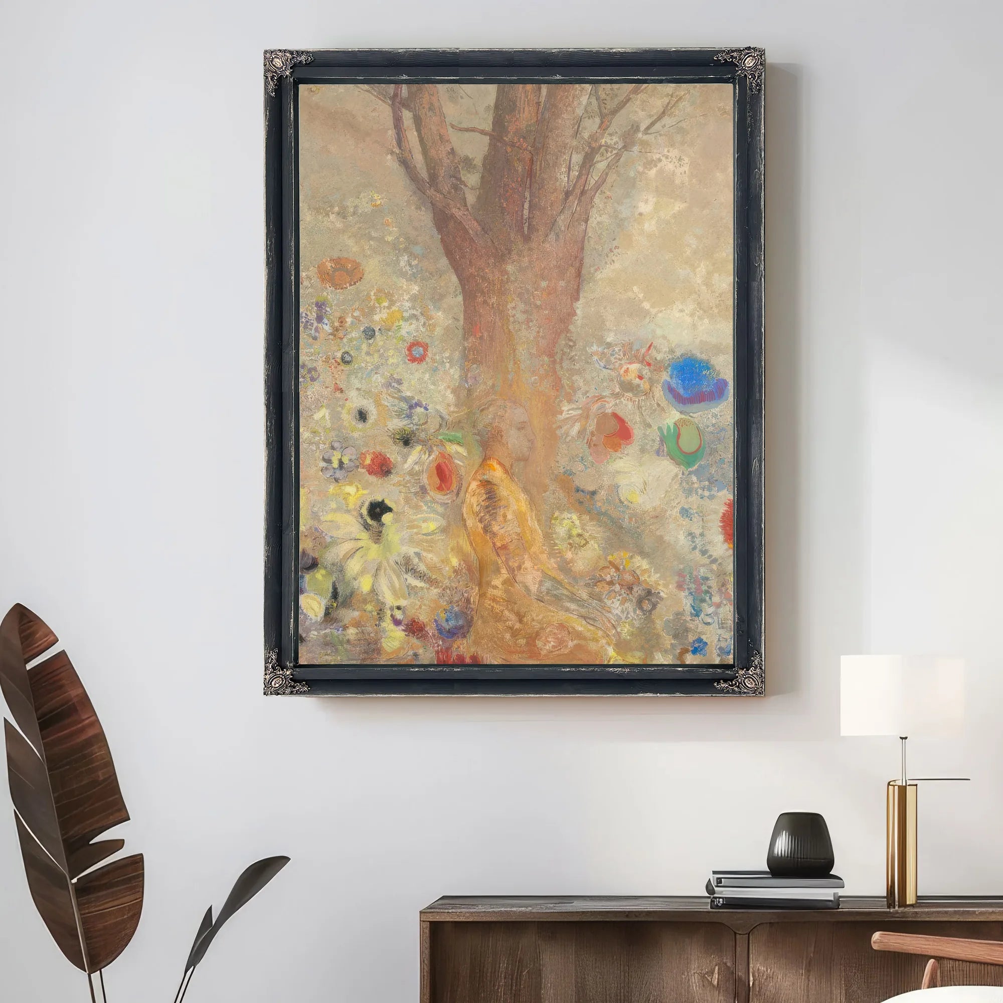The Buddha 2 By Odilon Redon Fine Art Print