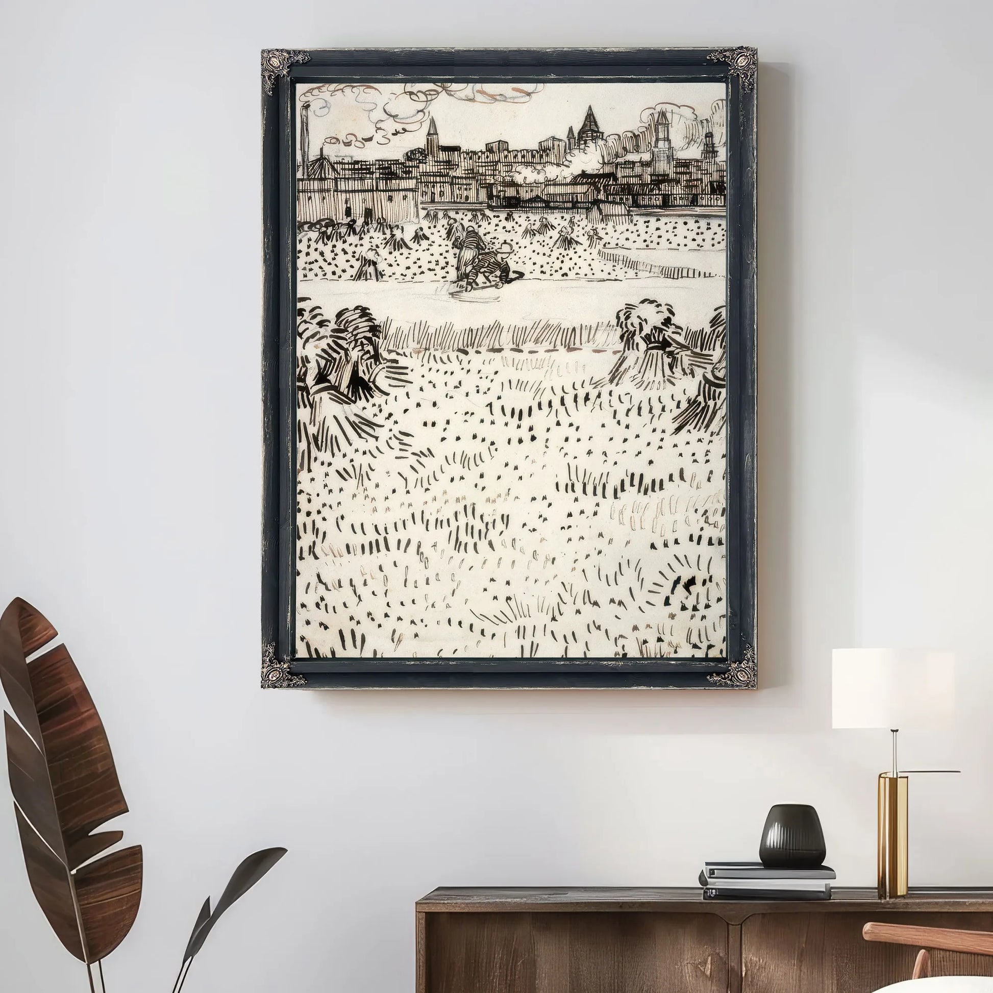 The Harvest By Vincent Van Gogh Fine Art Print