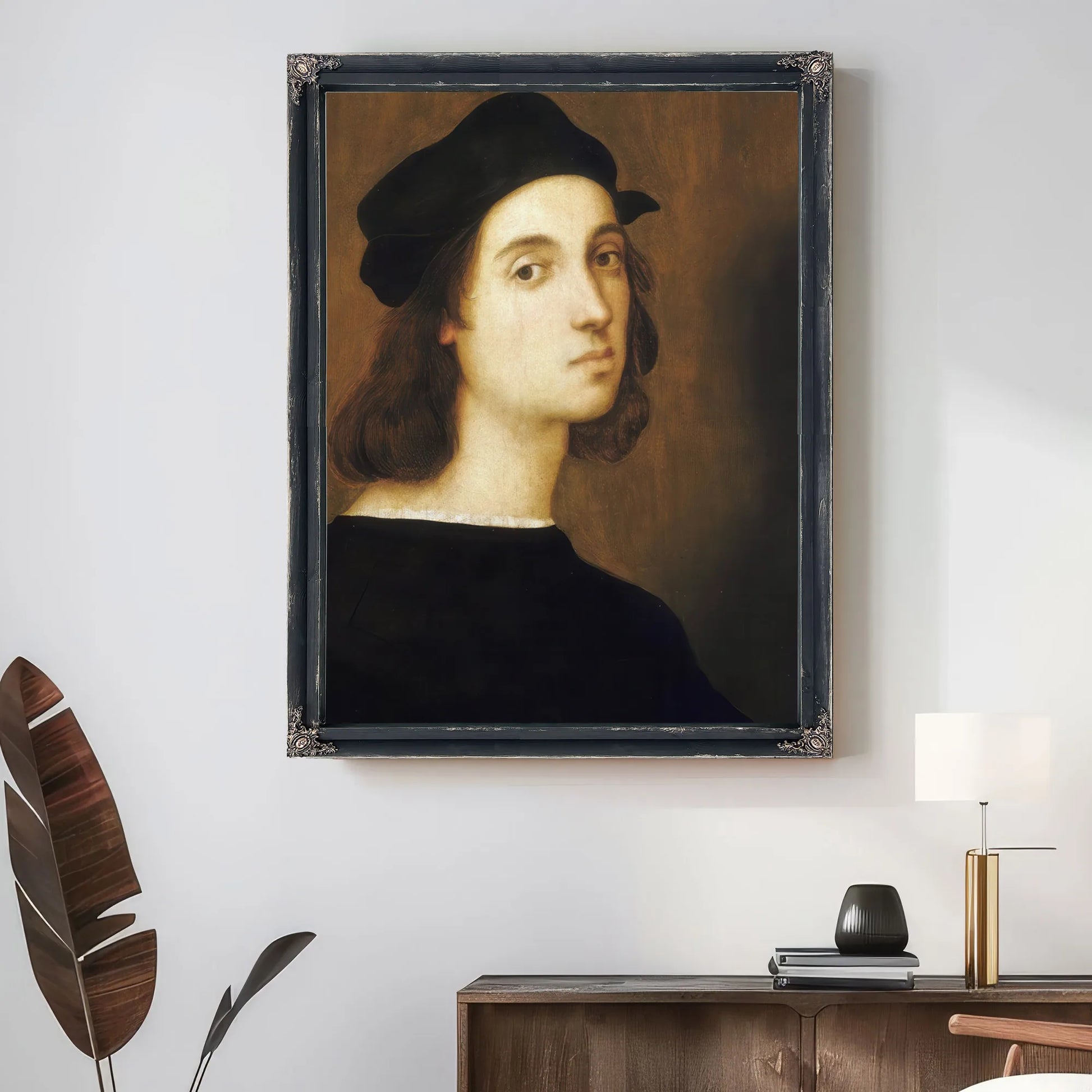 Self Portrait By Raphael Fine Art Print