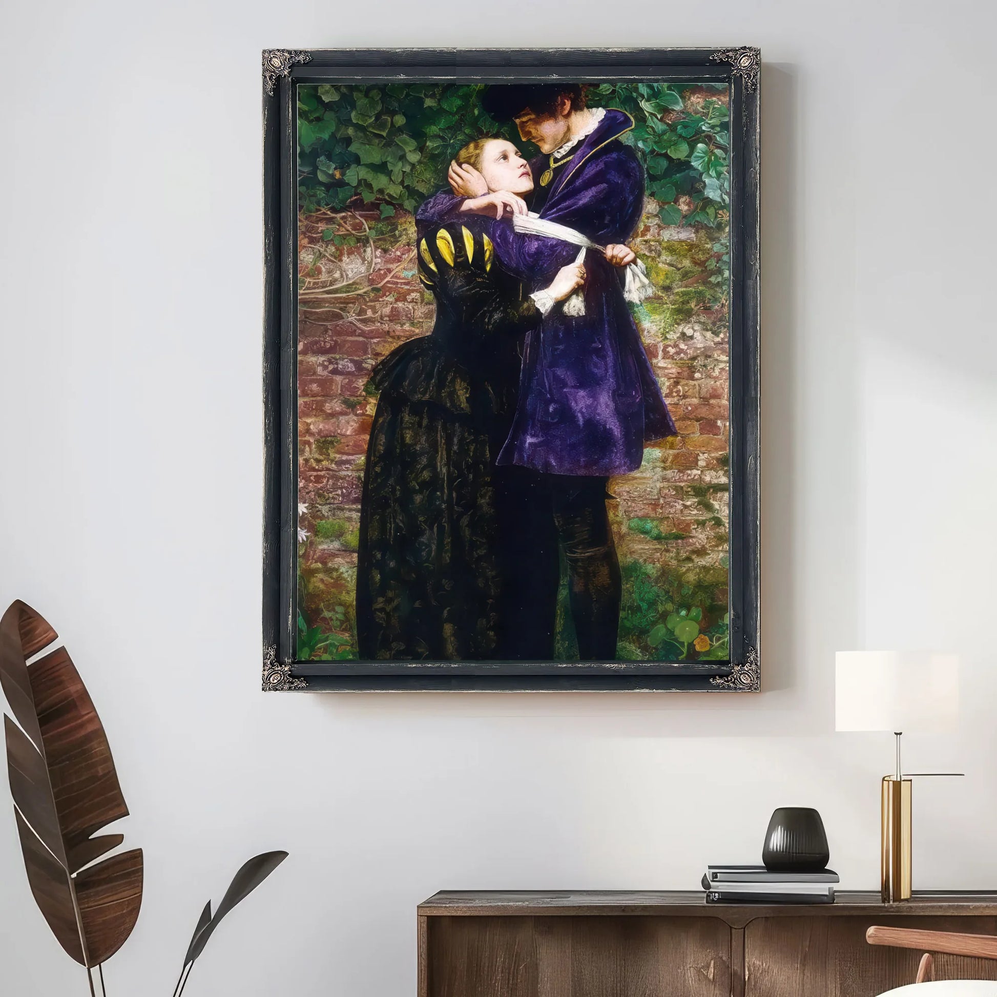 A Huguenot On St Bartholemews Day By John Everett Millais Fine Art Print