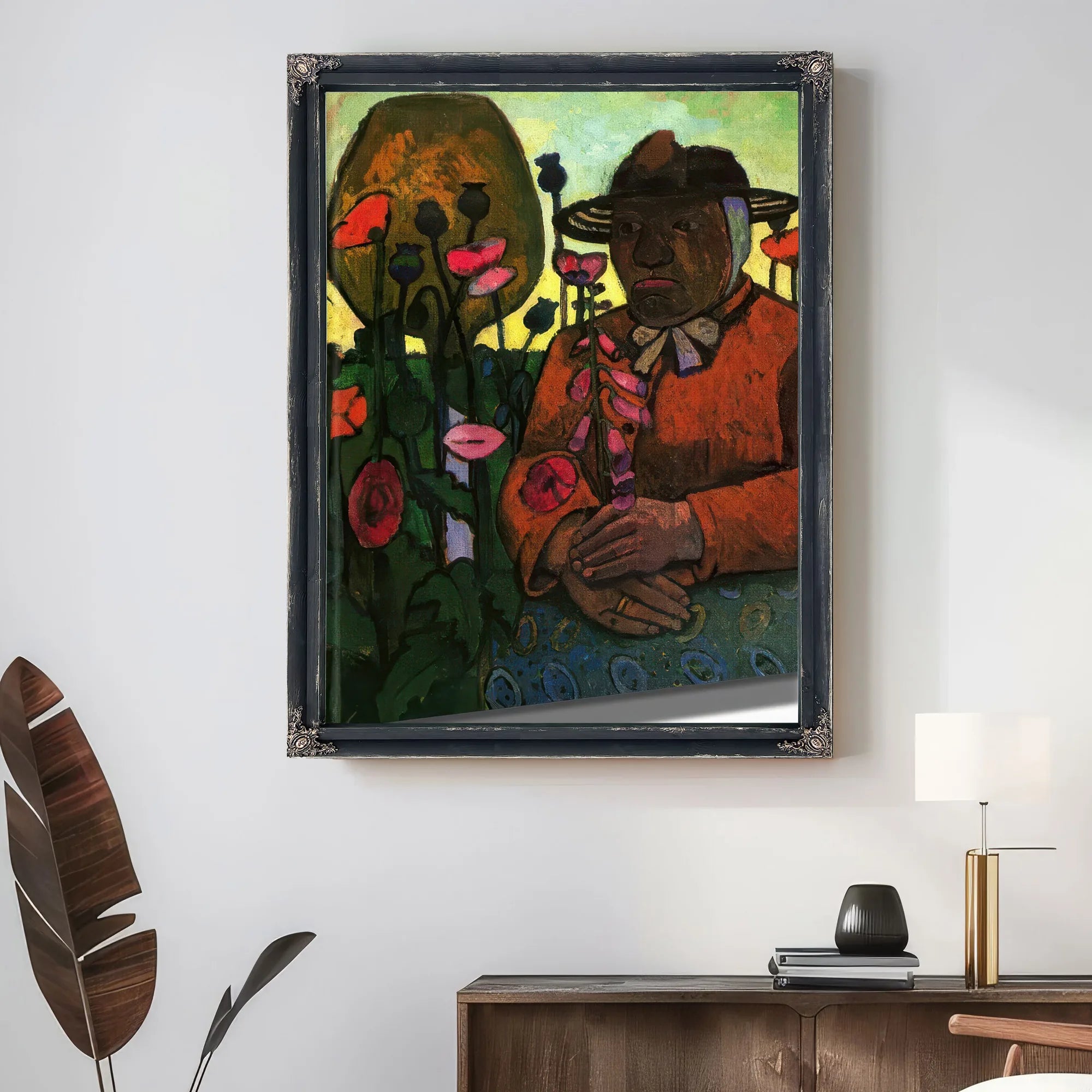 Old Woman In The Garden 1906 By Paula Modersohn Becker Fine Art Print