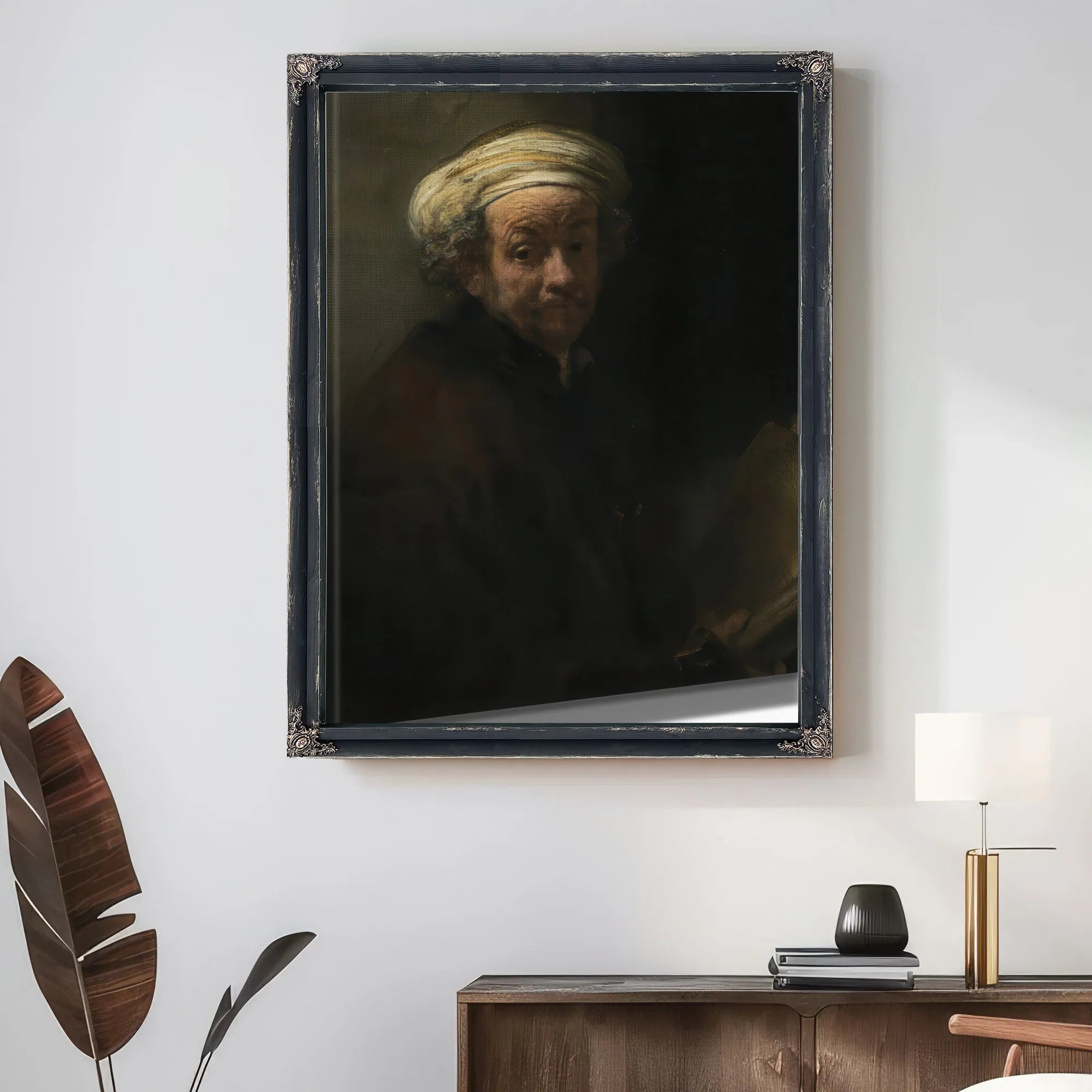 Self Portrait As The Apostle Paul By Rembrandt Fine Art Print