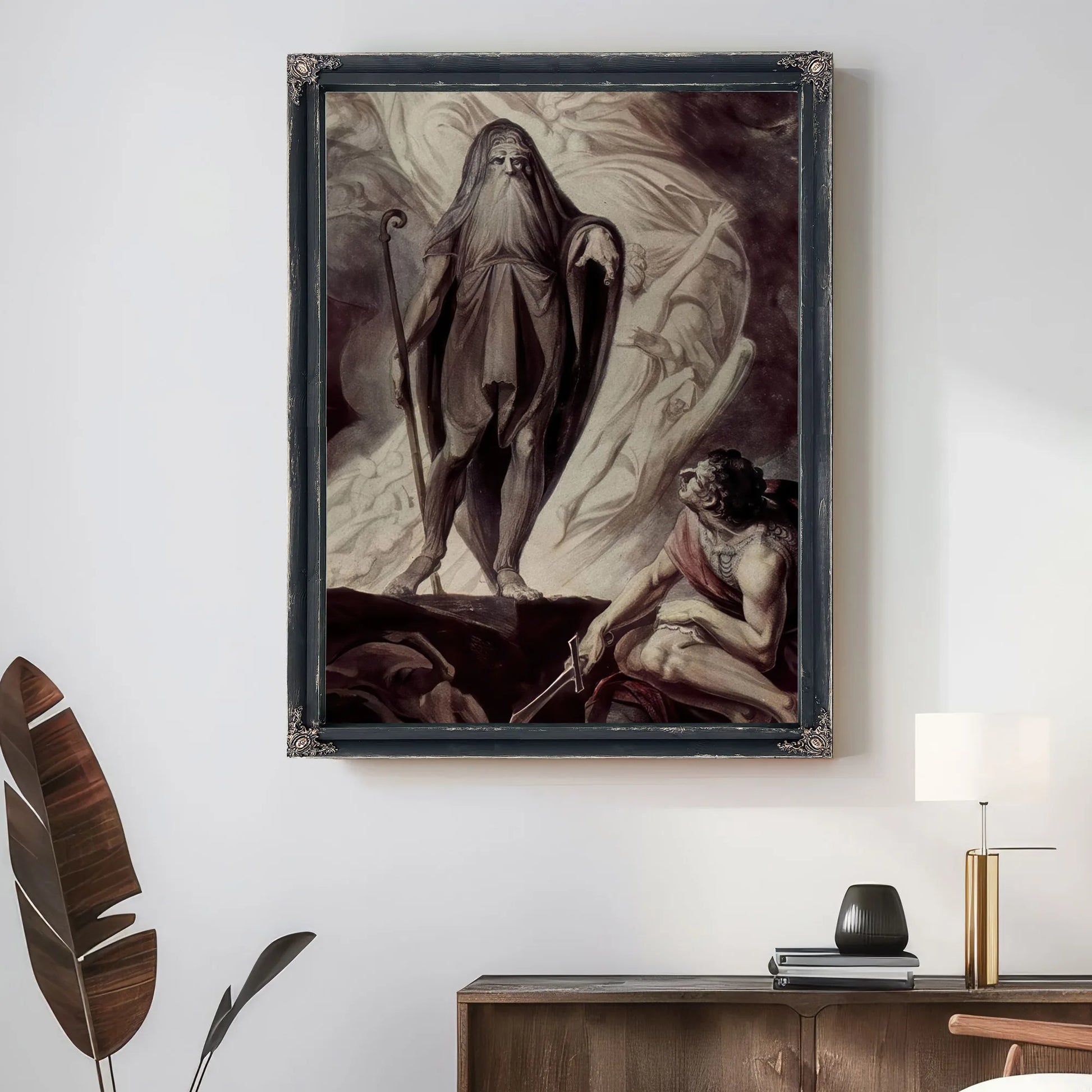 Teiresias Foretells The Future To Odysseus By Henry Fuseli Fine Art Print