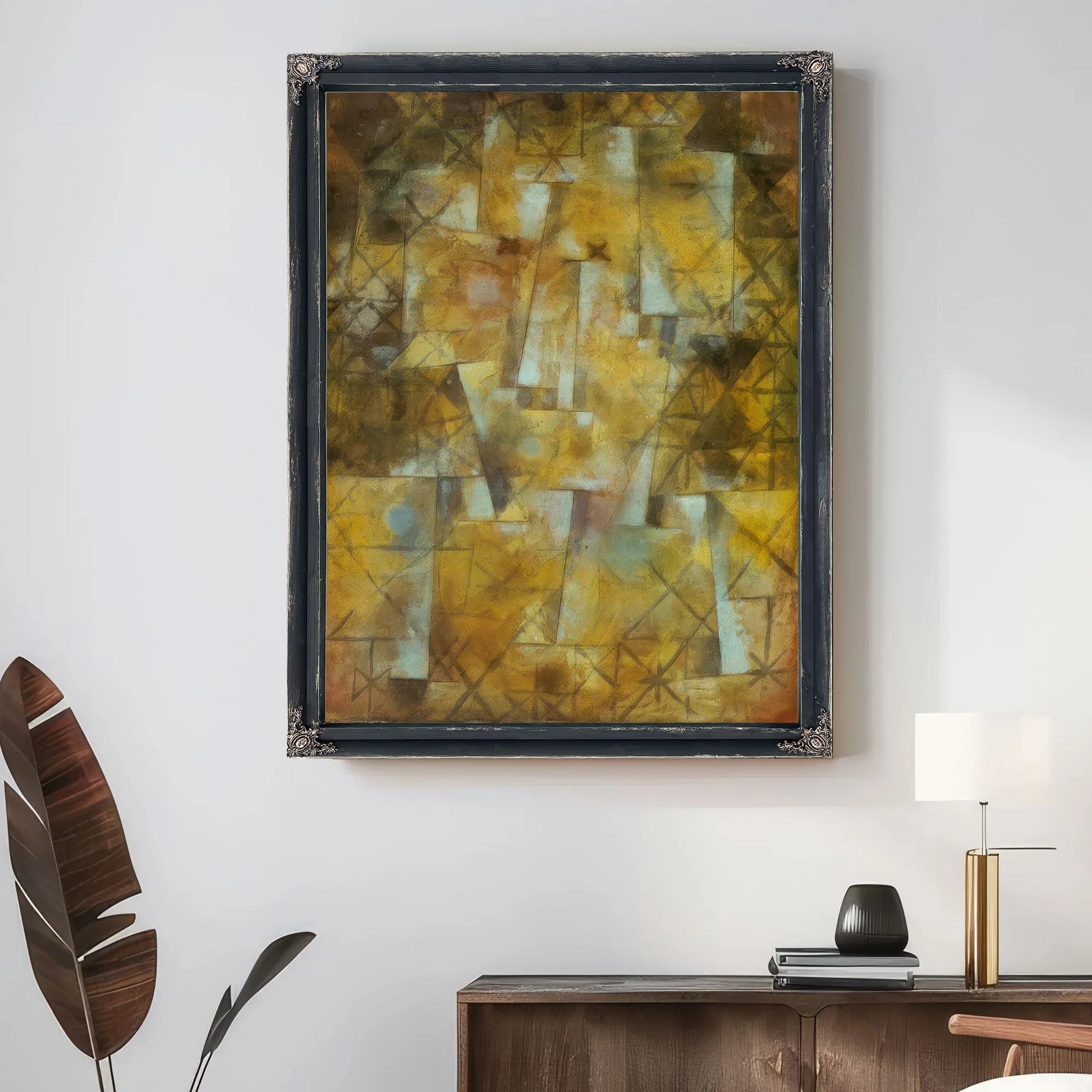 God Of The Northern Woods 1922 32 By Paul Klee Fine Art Print
