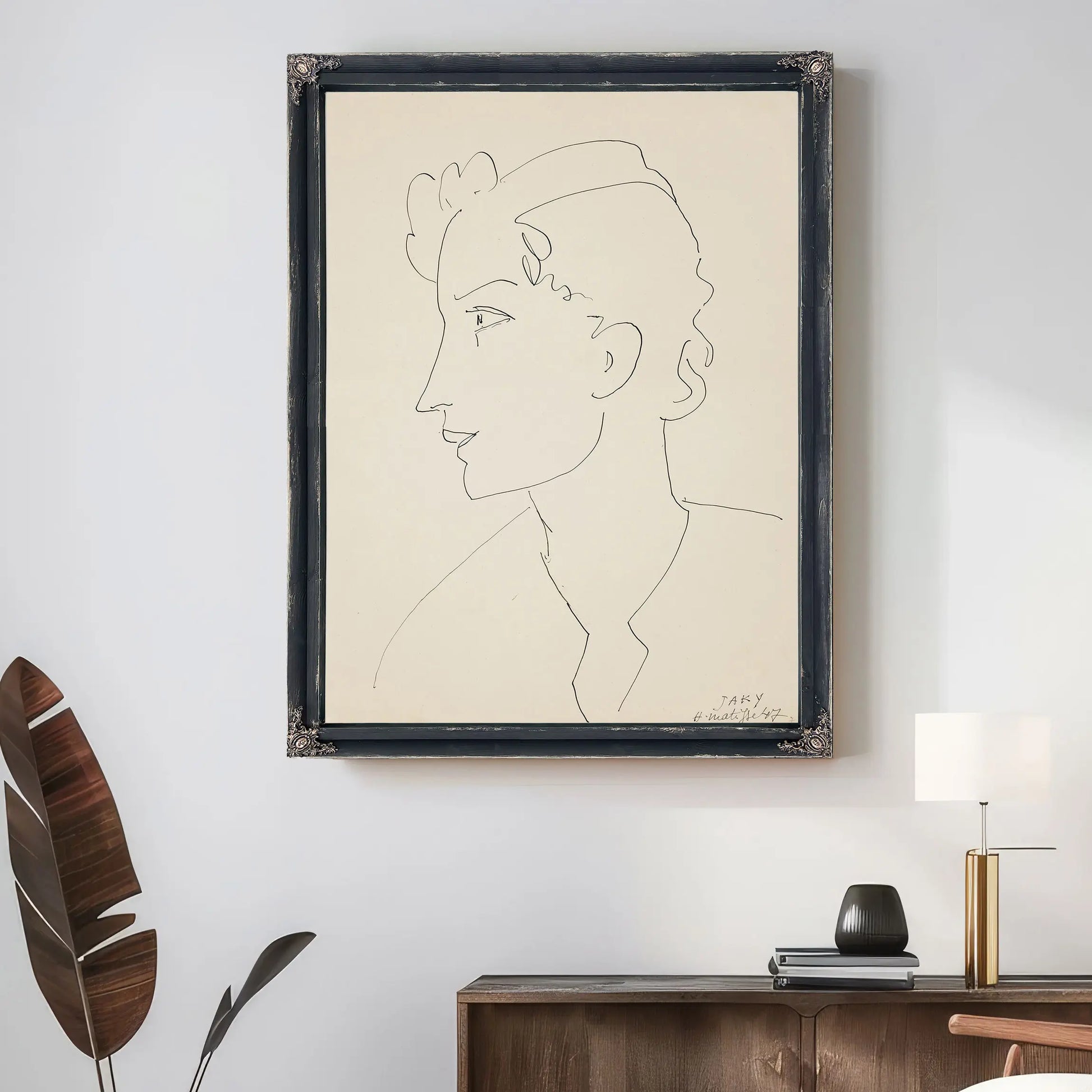Portrait Of A Young Man (Portrait D Un Jeune Homme) by Henri Matisse