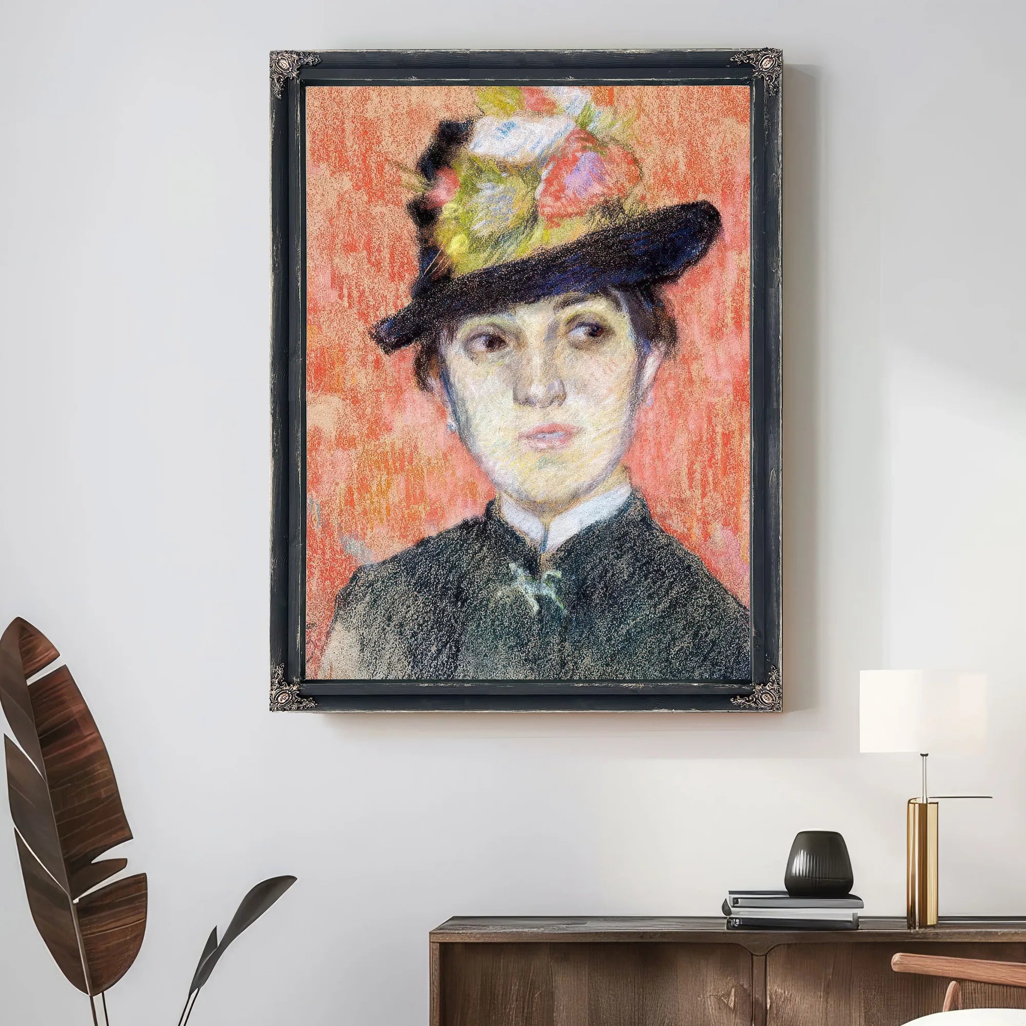 Portrait Of Mademoiselle Manthey By Paul Gauguin Fine Art Print