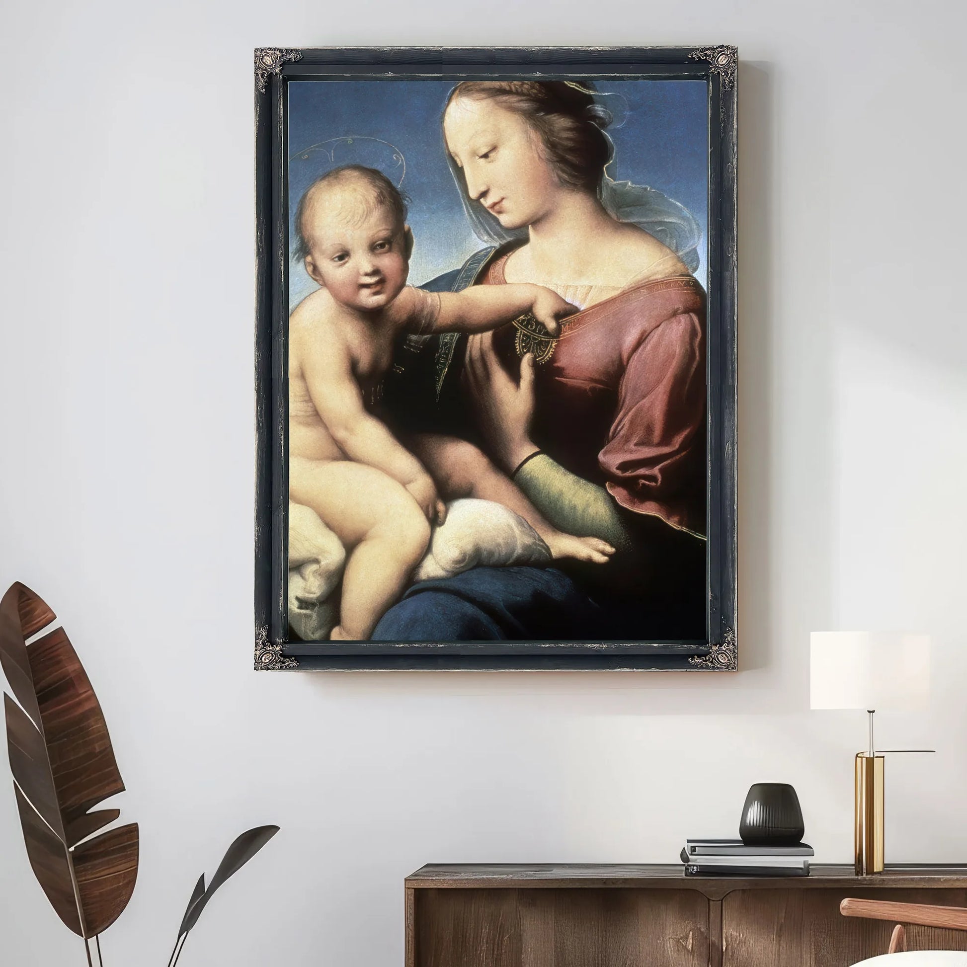 Niccolini Cowper Madonna By Raphael Fine Art Print