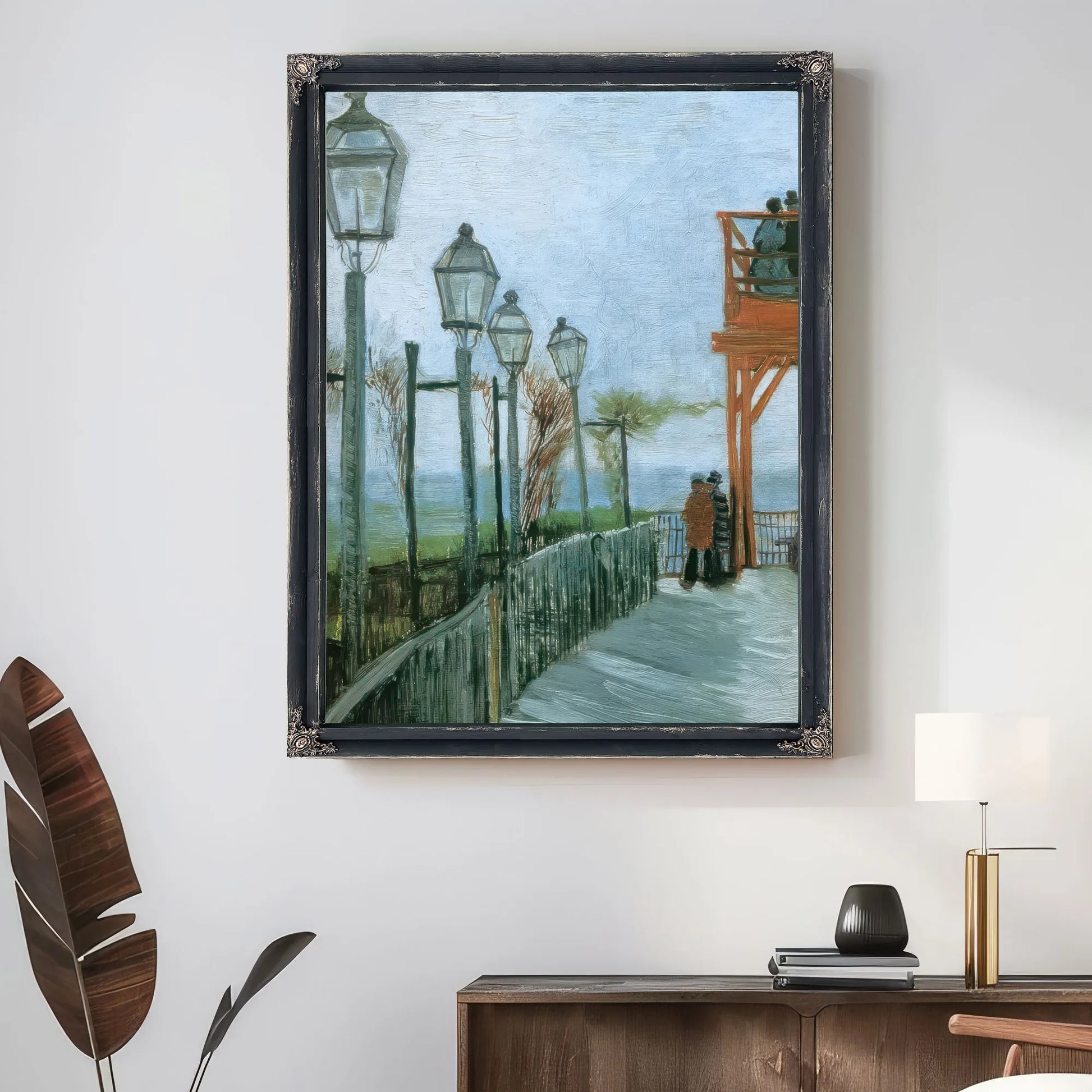Montmartre By Vincent Van Gogh Fine Art Print