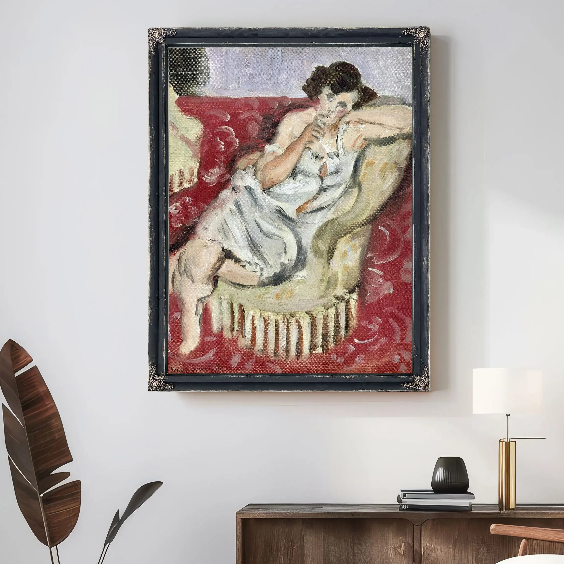 Odalisque With Magnolias 1 by Henri Matisse