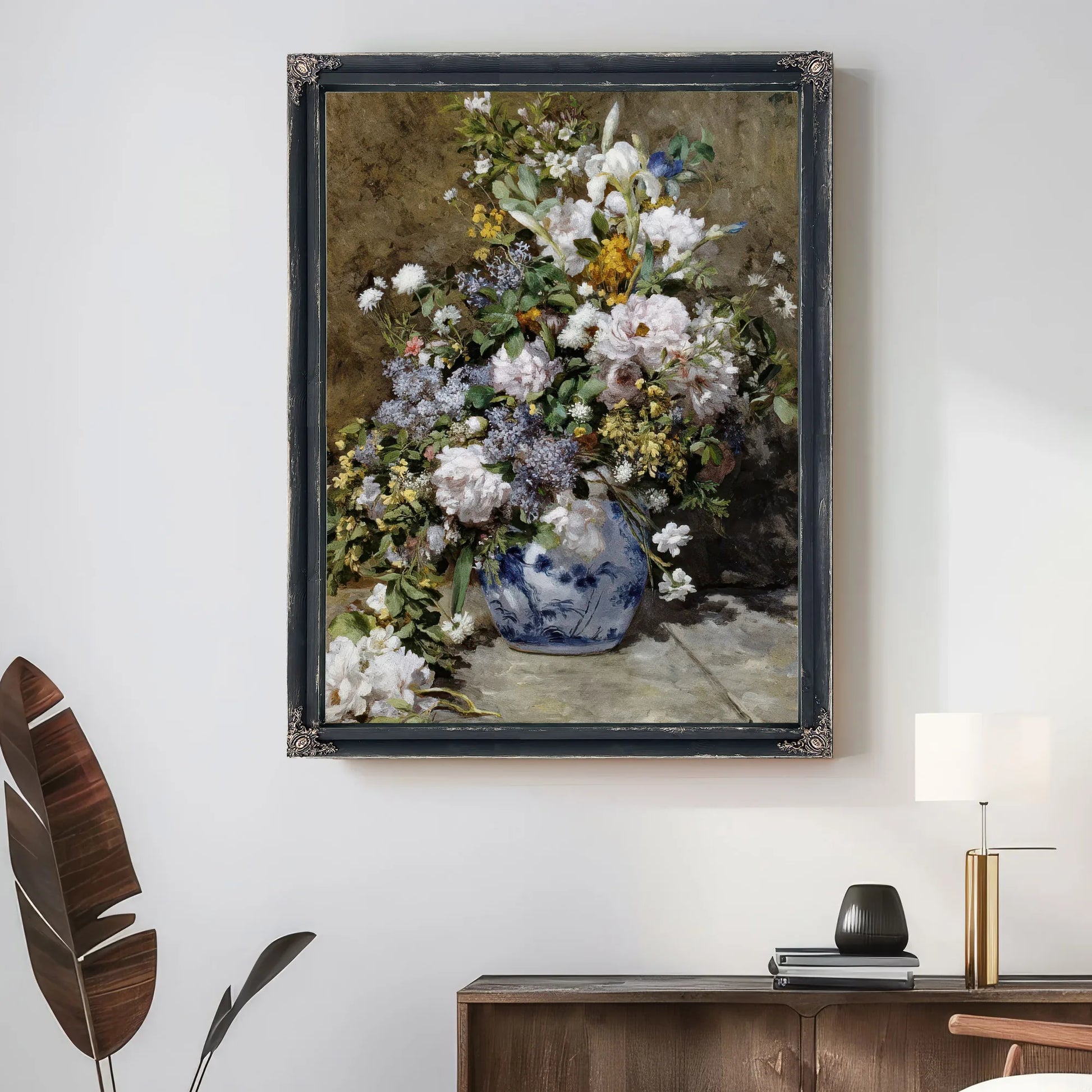 Spring Bouquet 1 By Pierre Auguste Renoir Fine Art Print