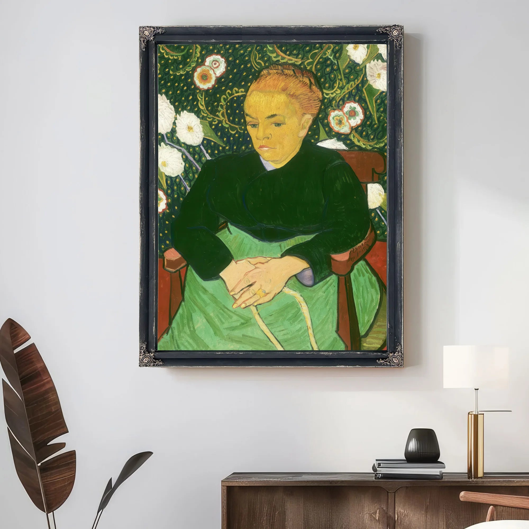 Madame Roulin Rocking The Cradle (La Berceuse) By Vincent Van Gogh Fine Art Print