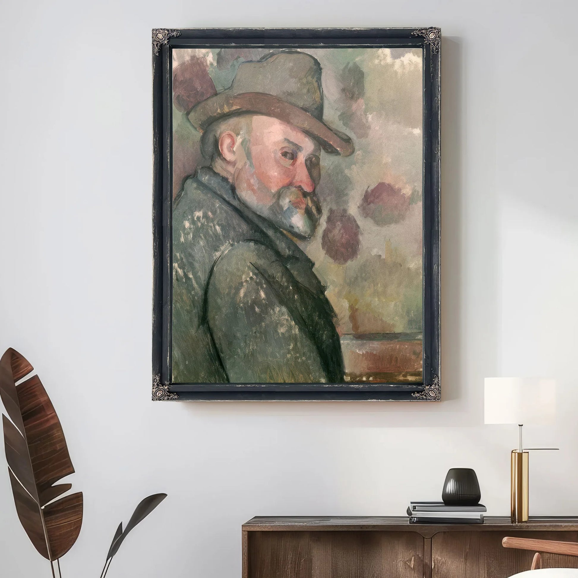 Self Portrait 2 By Paul Cezanne Fine Art Print