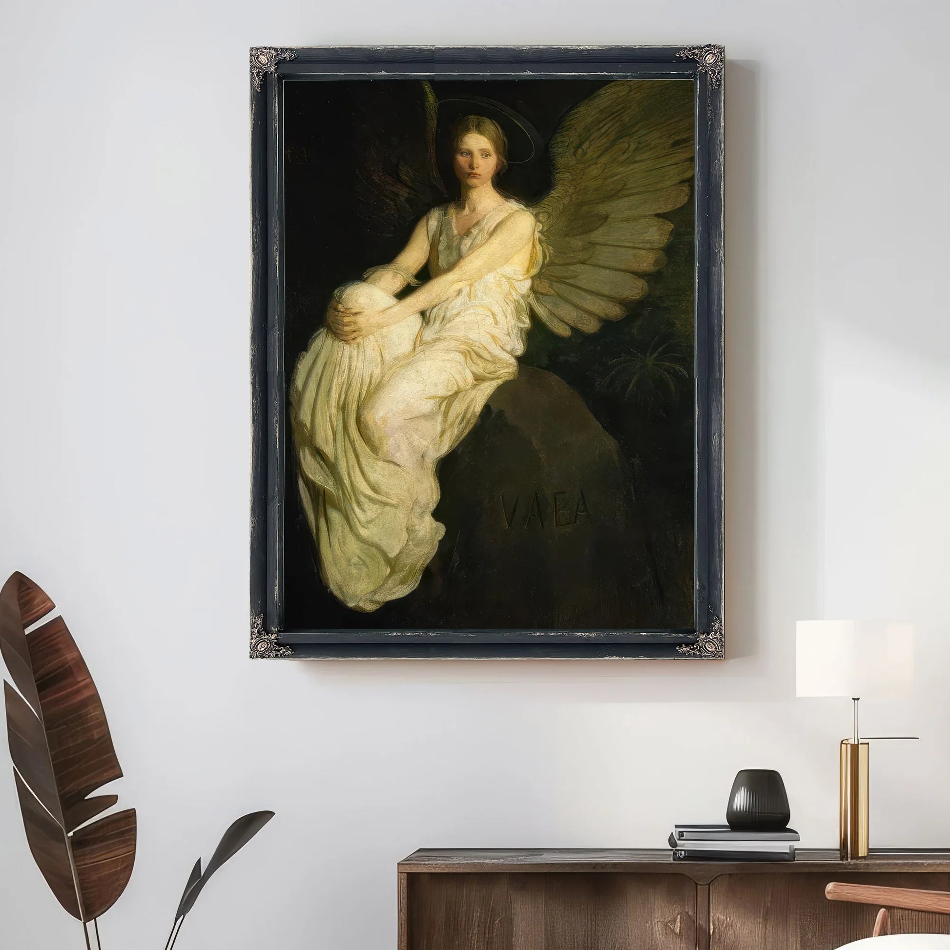 Stevenson Memorial By Abbott Handerson Thayer Fine Art Print