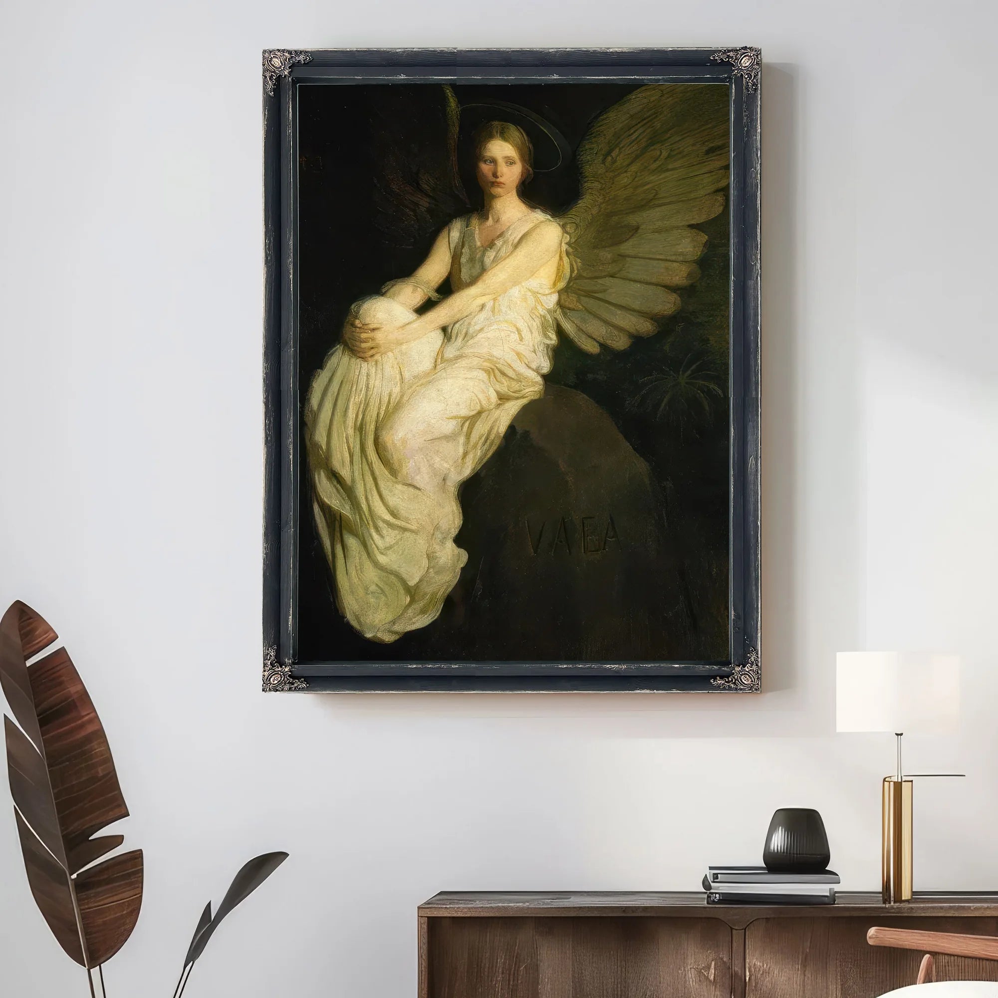 Stevenson Memorial By Abbott Handerson Thayer Fine Art Print