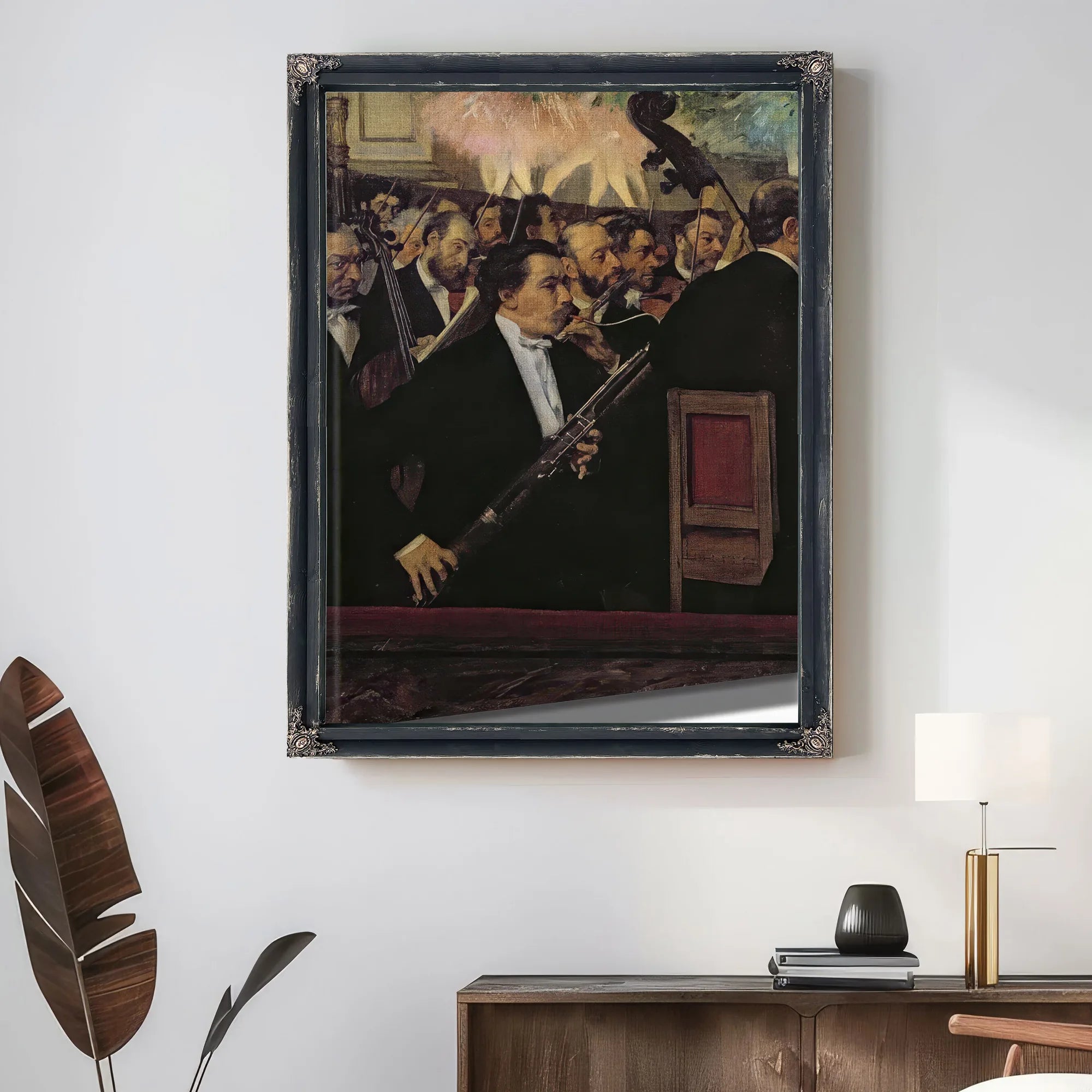The Opera Orchestra By Edgar Degas Fine Art Print