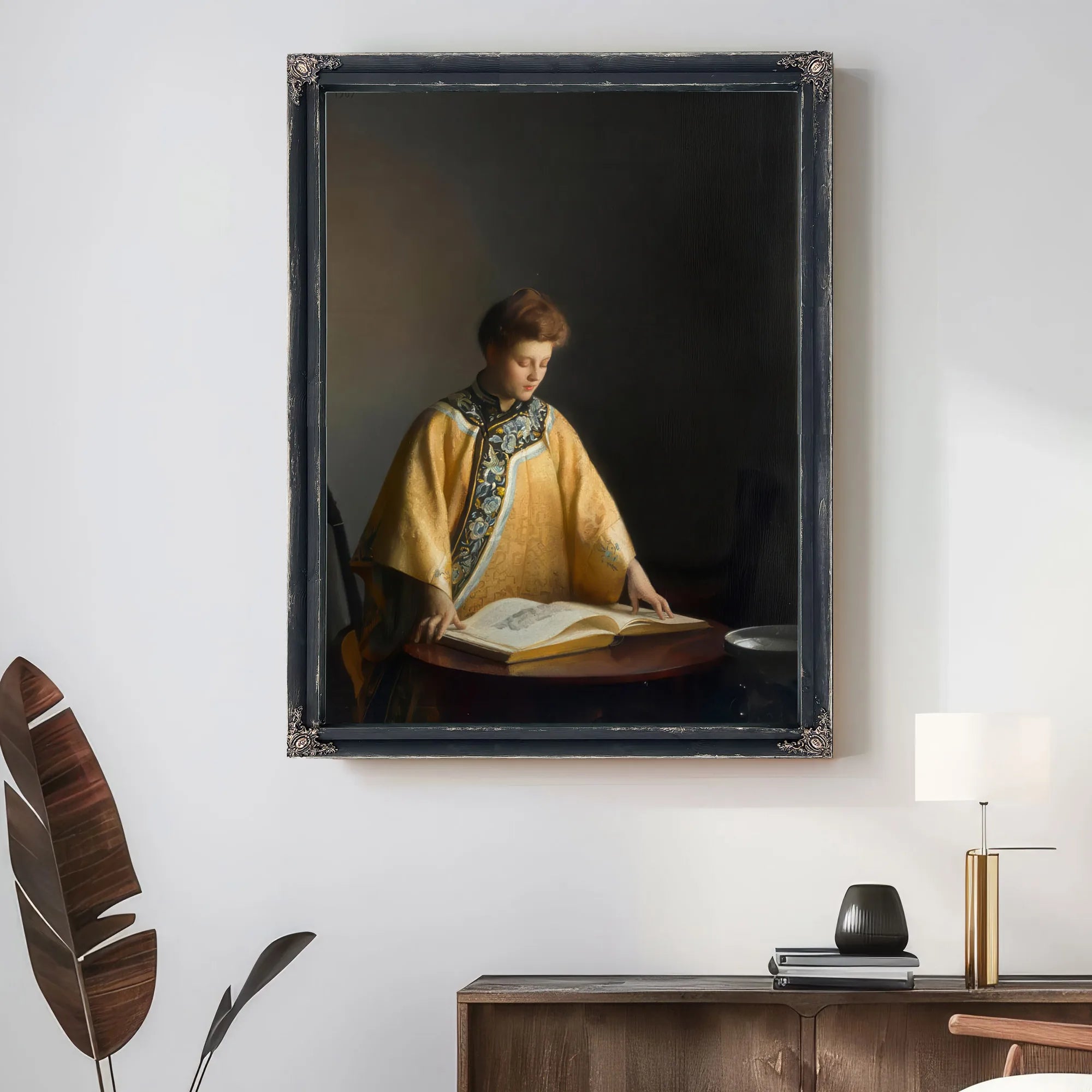 The Yellow Jacket By William Mcgregor Paxton Fine Art Print