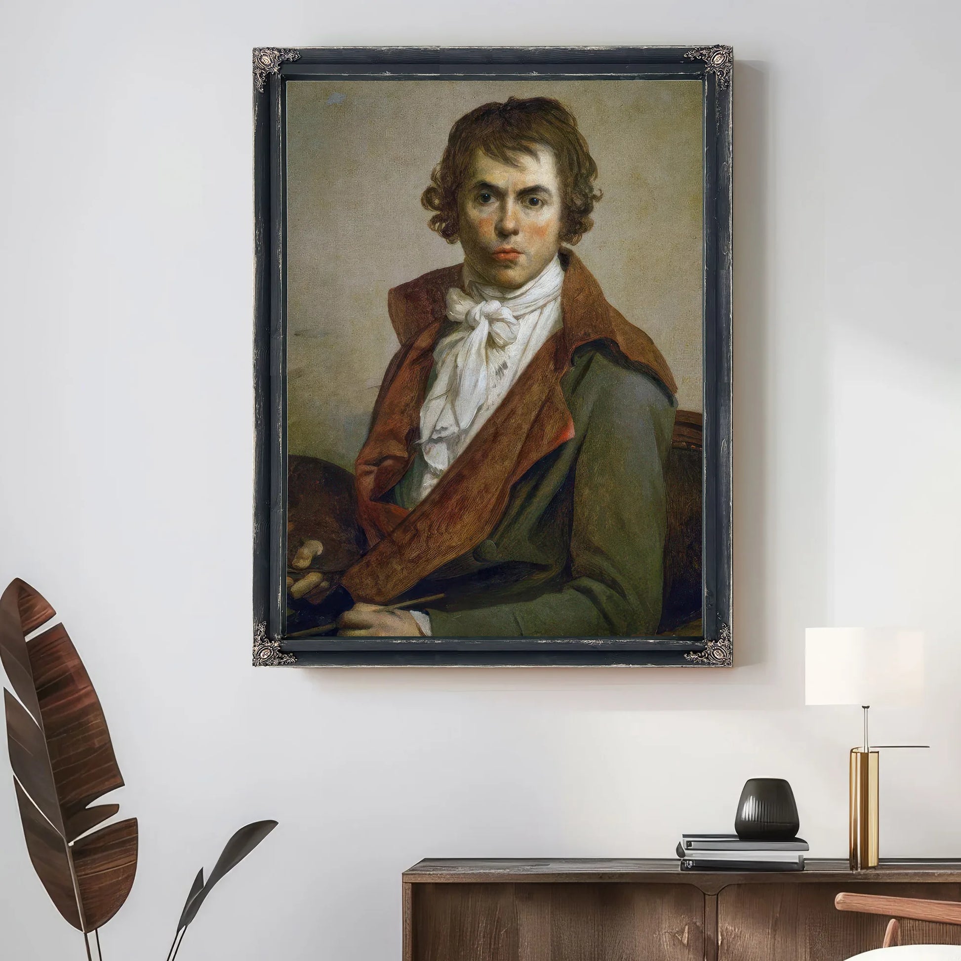 Self Portrait 1794 By Jacques Louis David Fine Art Print