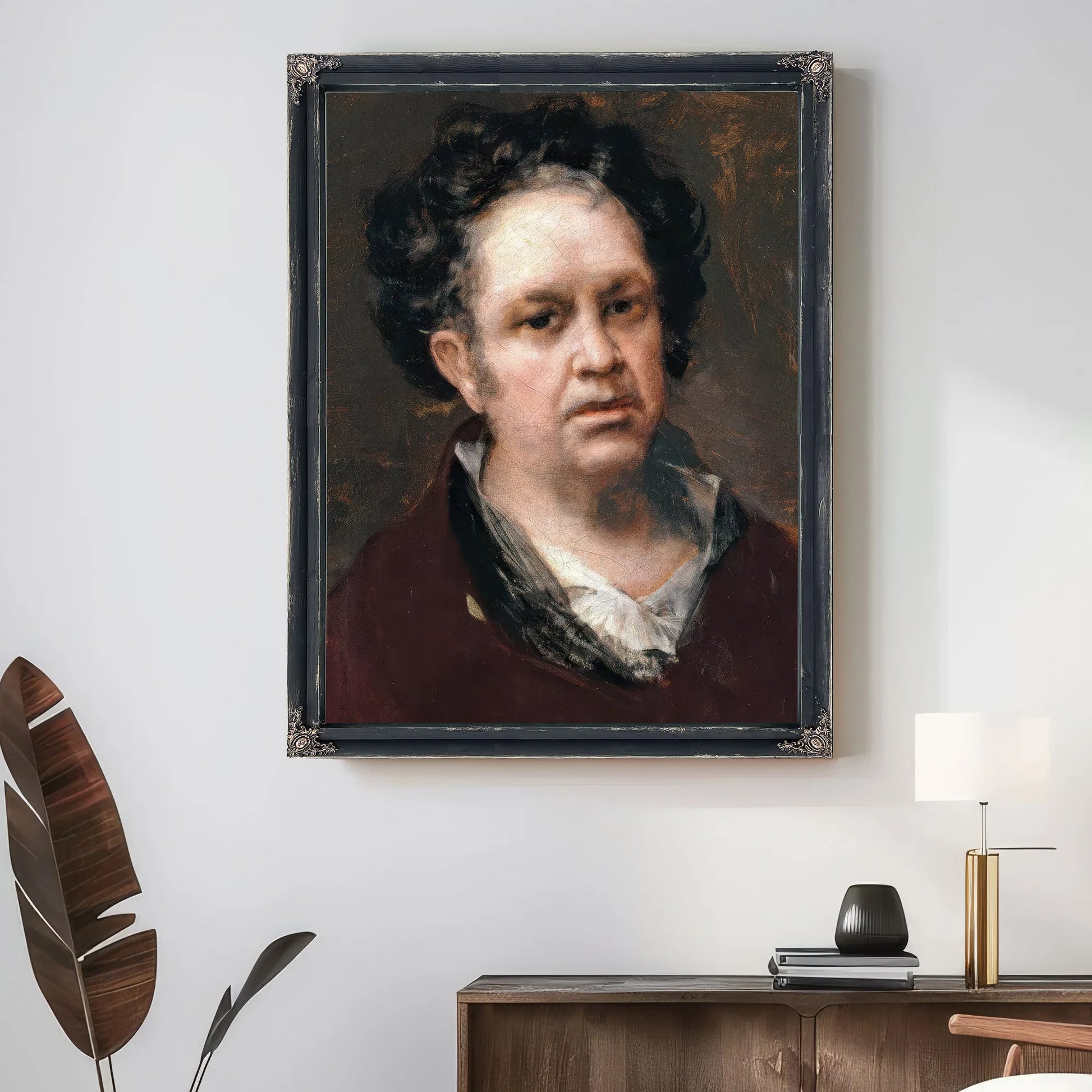 Autorretrato Goya 1815 By Francisco De Goya Fine Art Print